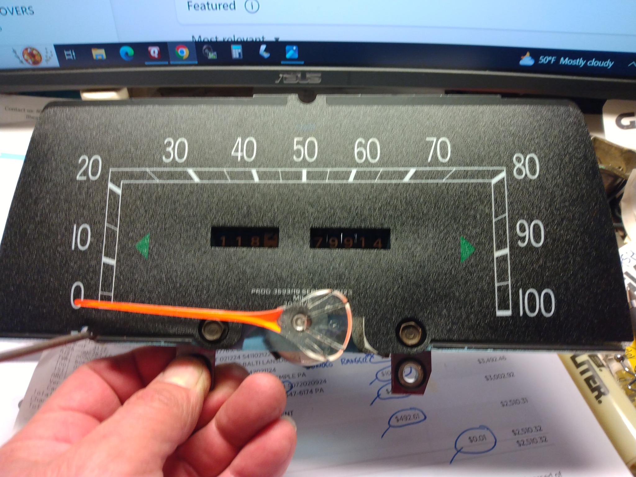Why did my 1974 VW speedometer stop working?