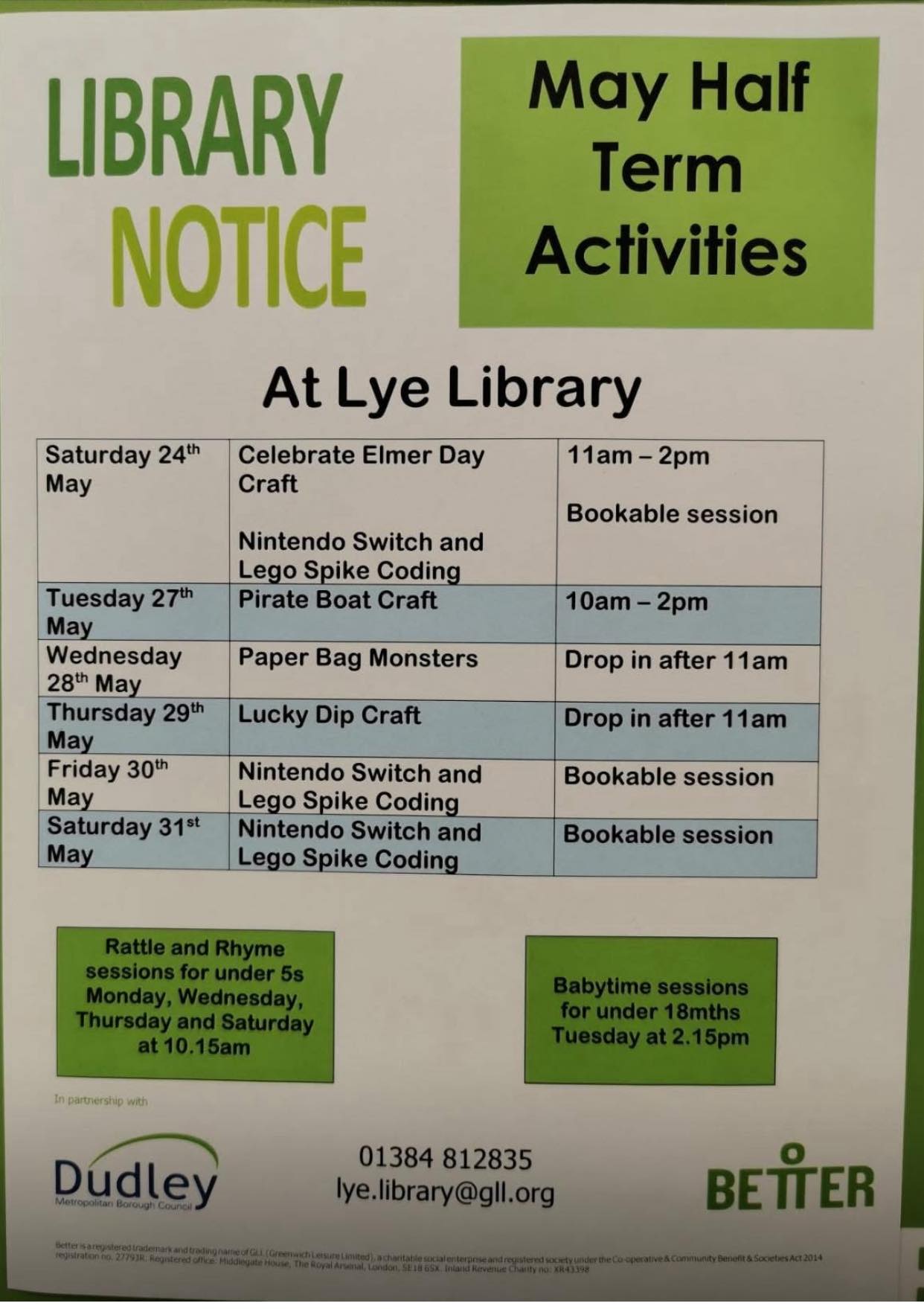 Friends of Lye Library | Facebook