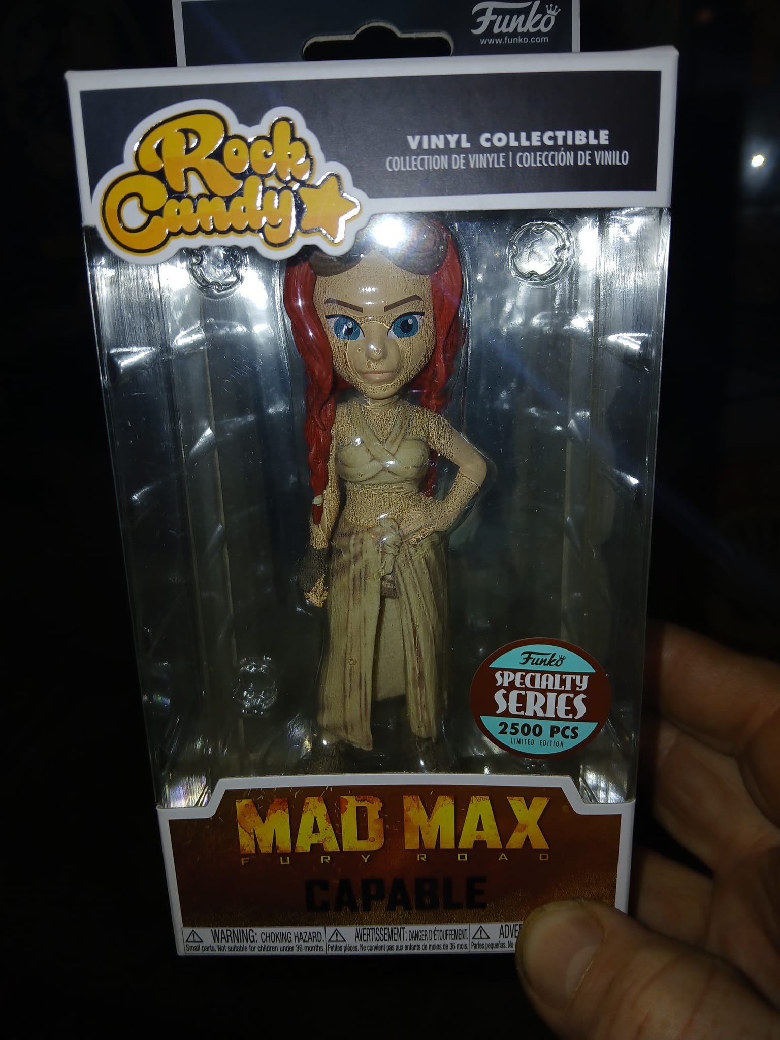【中古】「未使用品」Rock Candy Funko Max Max Fury Road Specialty Capable Vinyl Figure Coming Soon: Mad Max: Fury Road Rock Candy, Mystery Mini, & Pop!s