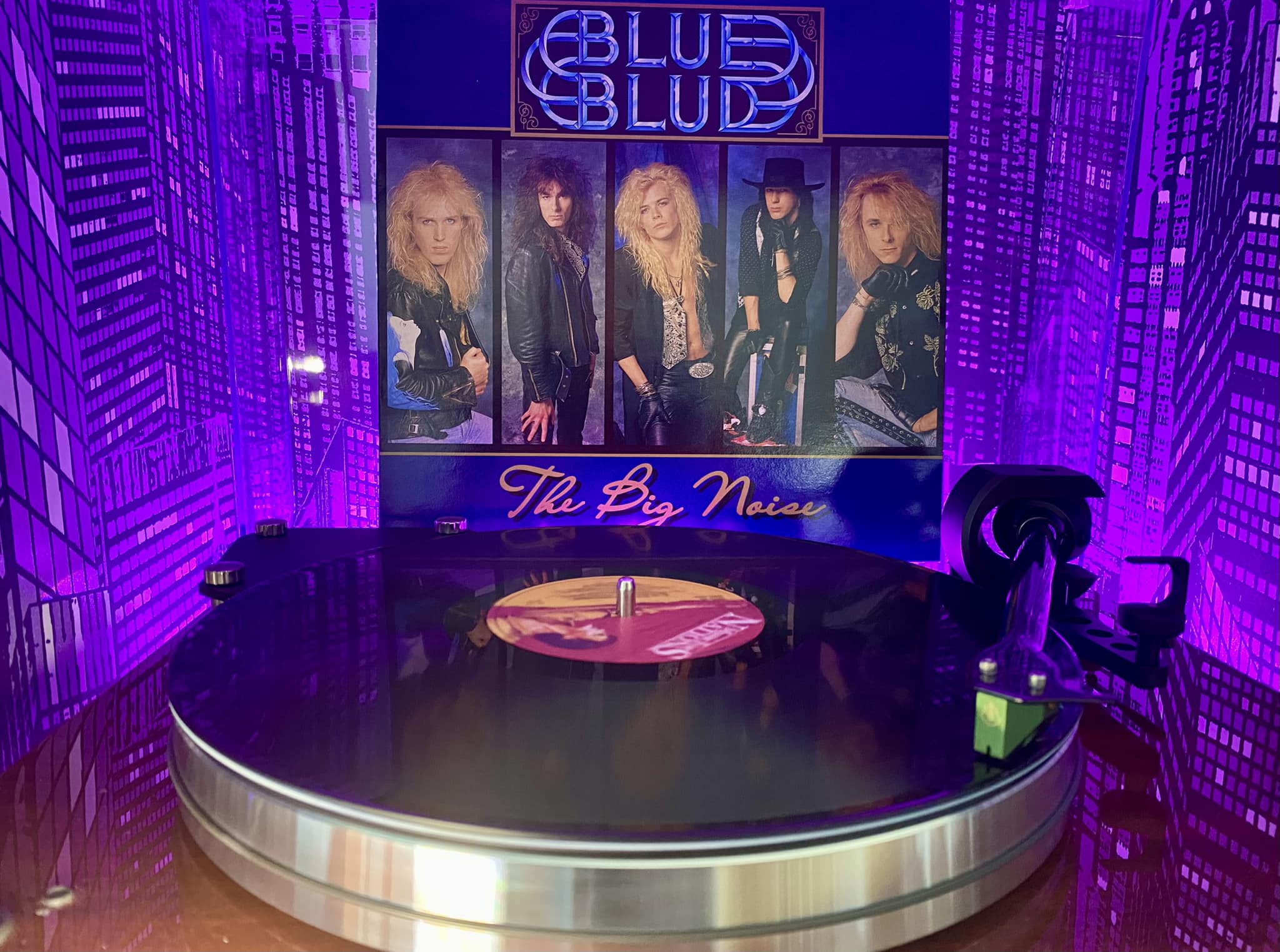 The Big Noise (1989) by Blue Blud is a punchy, melodic hard rock