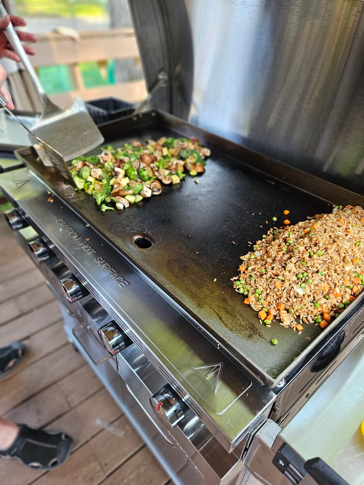 Can you make hibachi without the volcano?