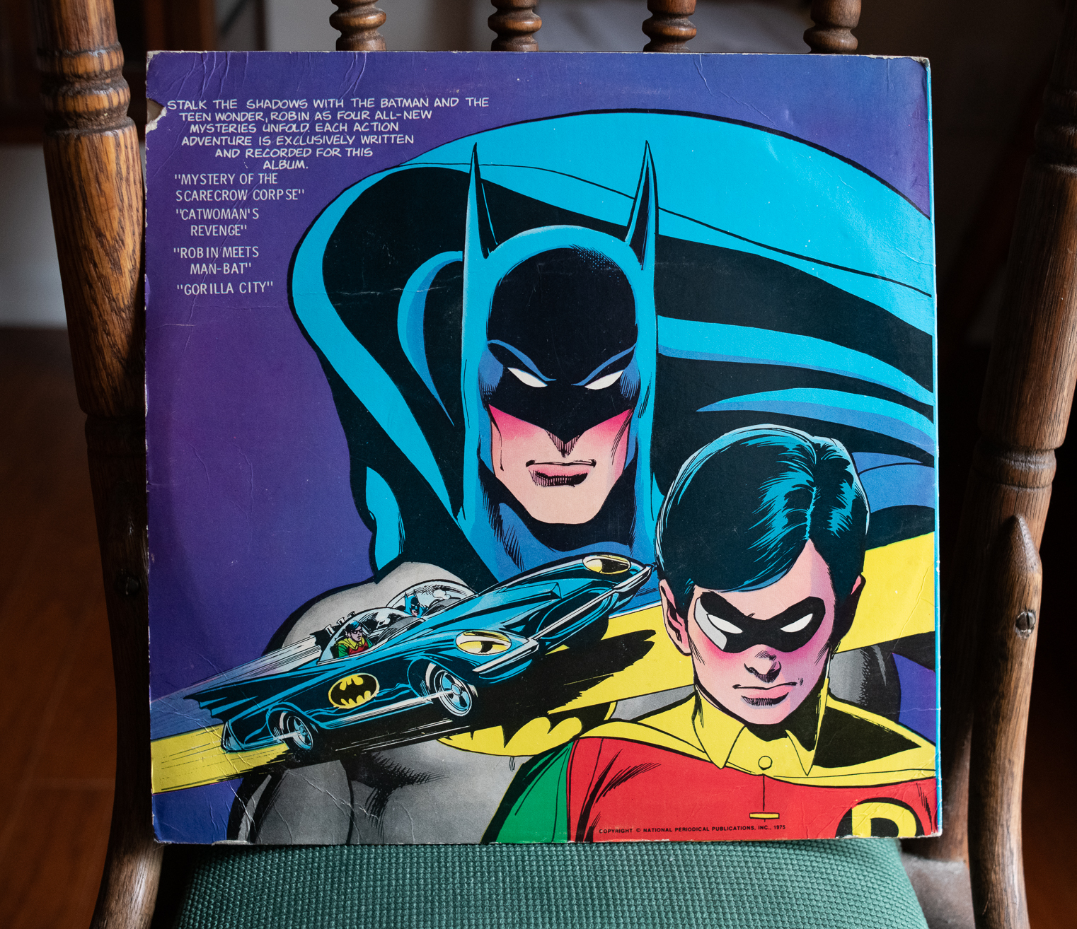 Vintage Batman & Robin Album from 1966