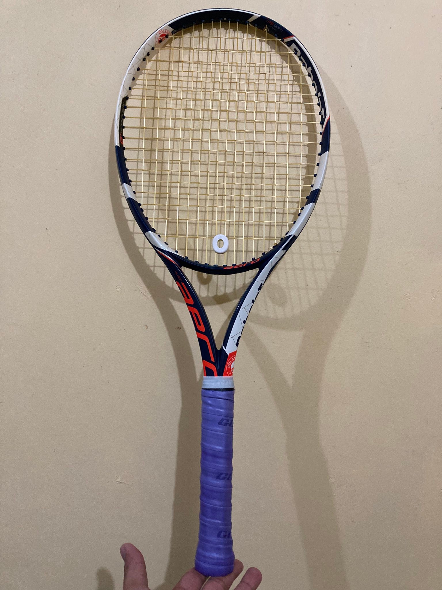 Babolat Pure Aero Roland Garros 2016 100 sq inch 300 grams 27 inch 