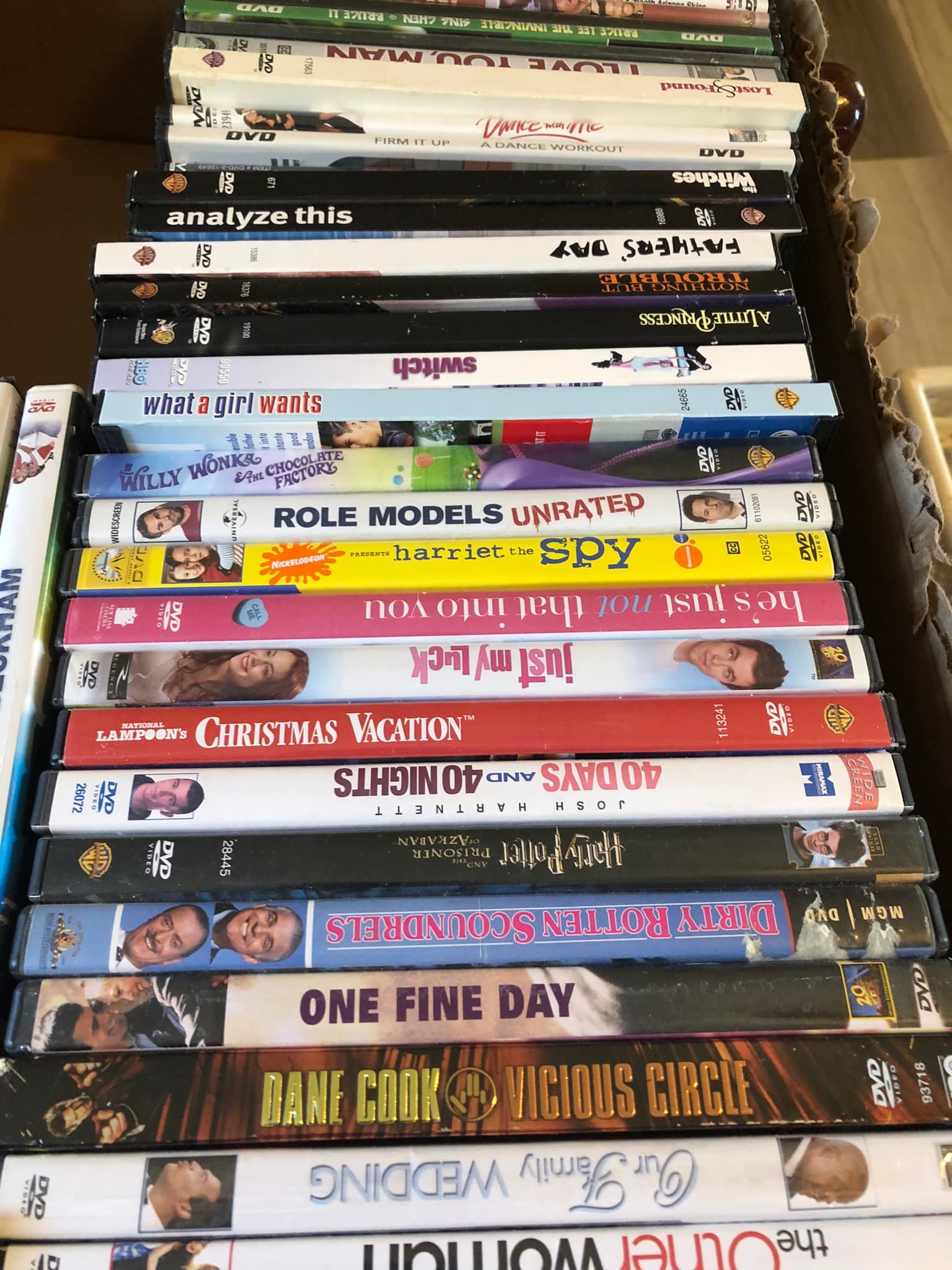 110 DVDs some Blu-ray's $85 free shipping in the USA