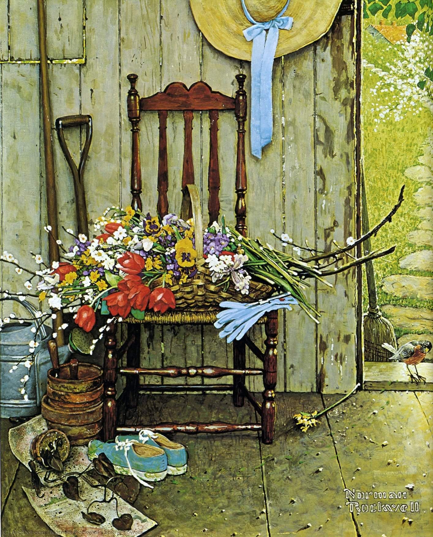 Norman Rockwell - Beguiling Buttercup. 1949