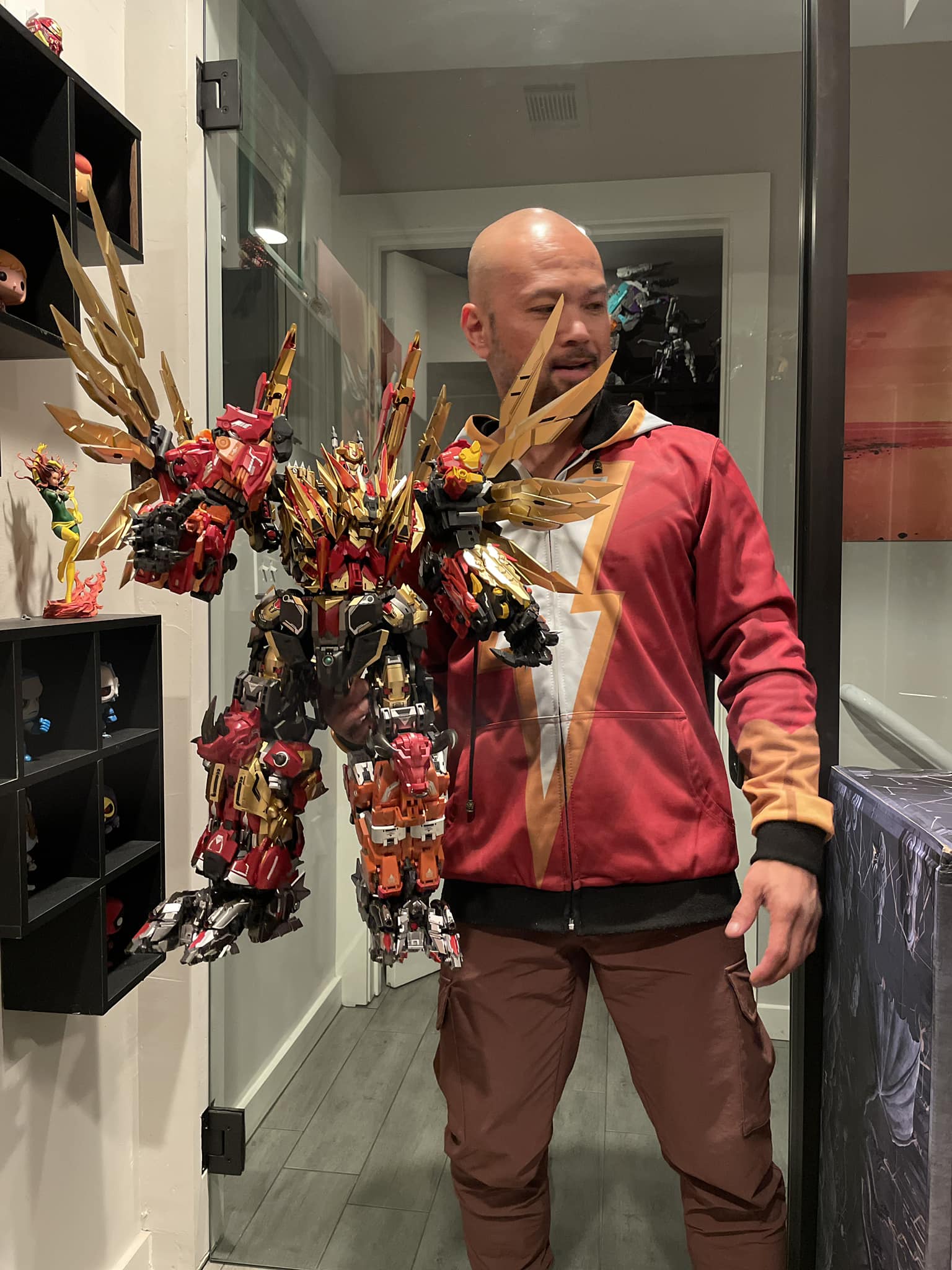 Jinbao DF-01 Predaking Beast King assembly and size
