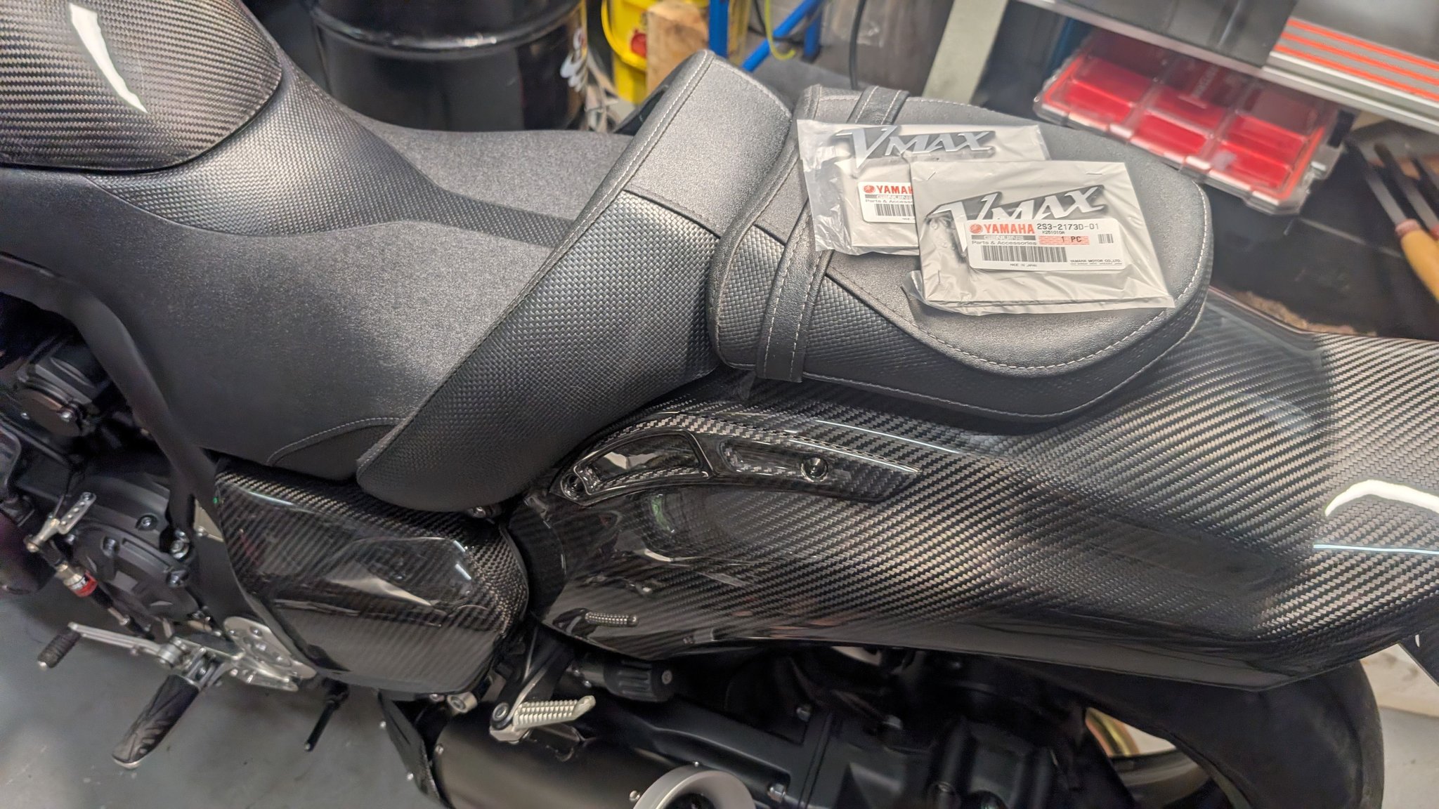 Vmax emblems for Yamaha Vmax 1700 and 1200