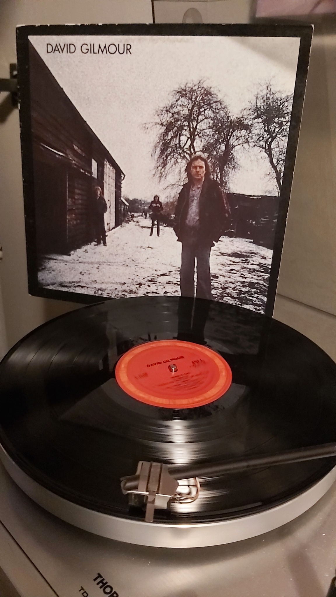 David Gilmour's 1978 solo album on vinyl