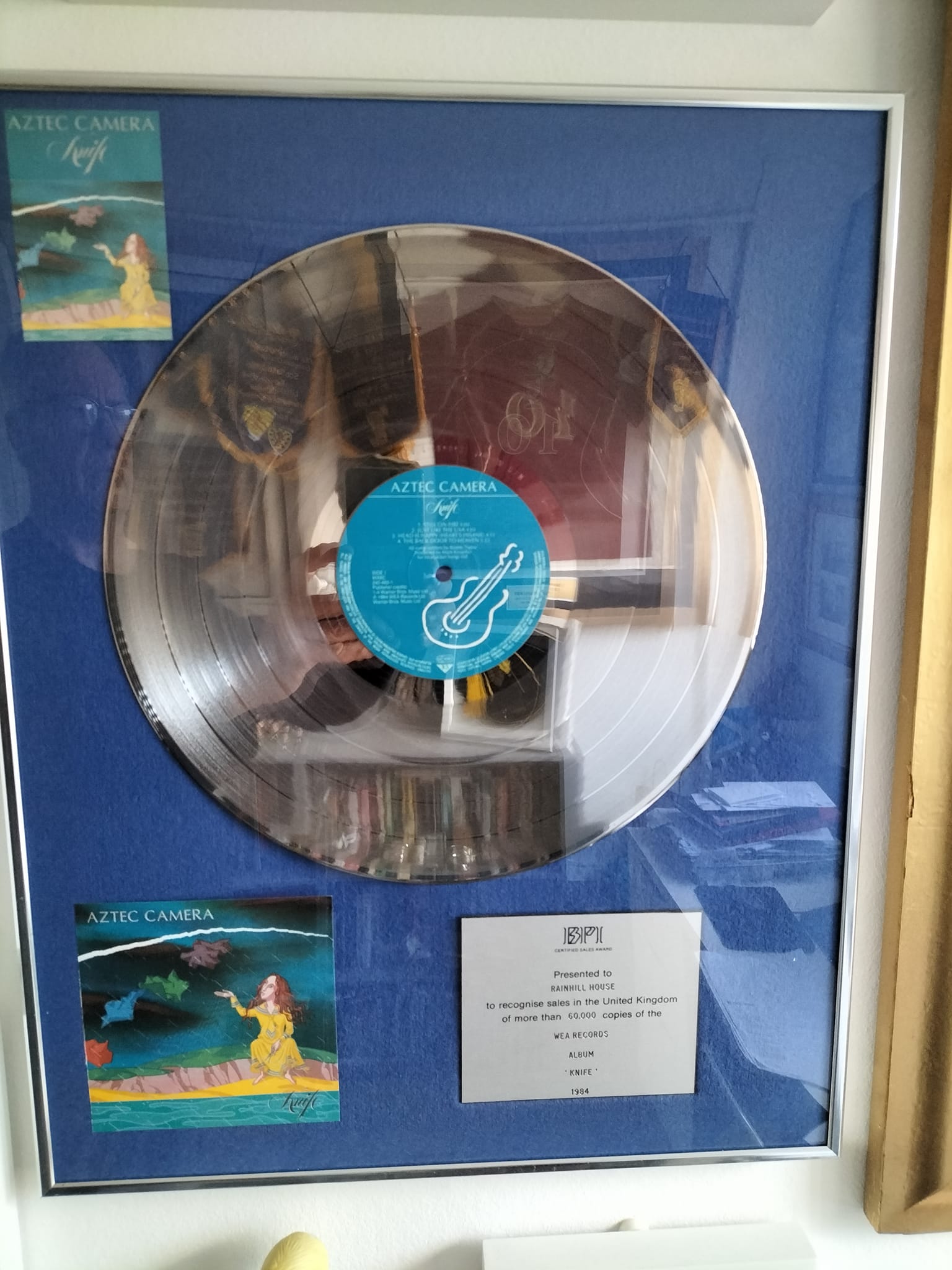 Roddy Frame and Aztec Camera fan club gift