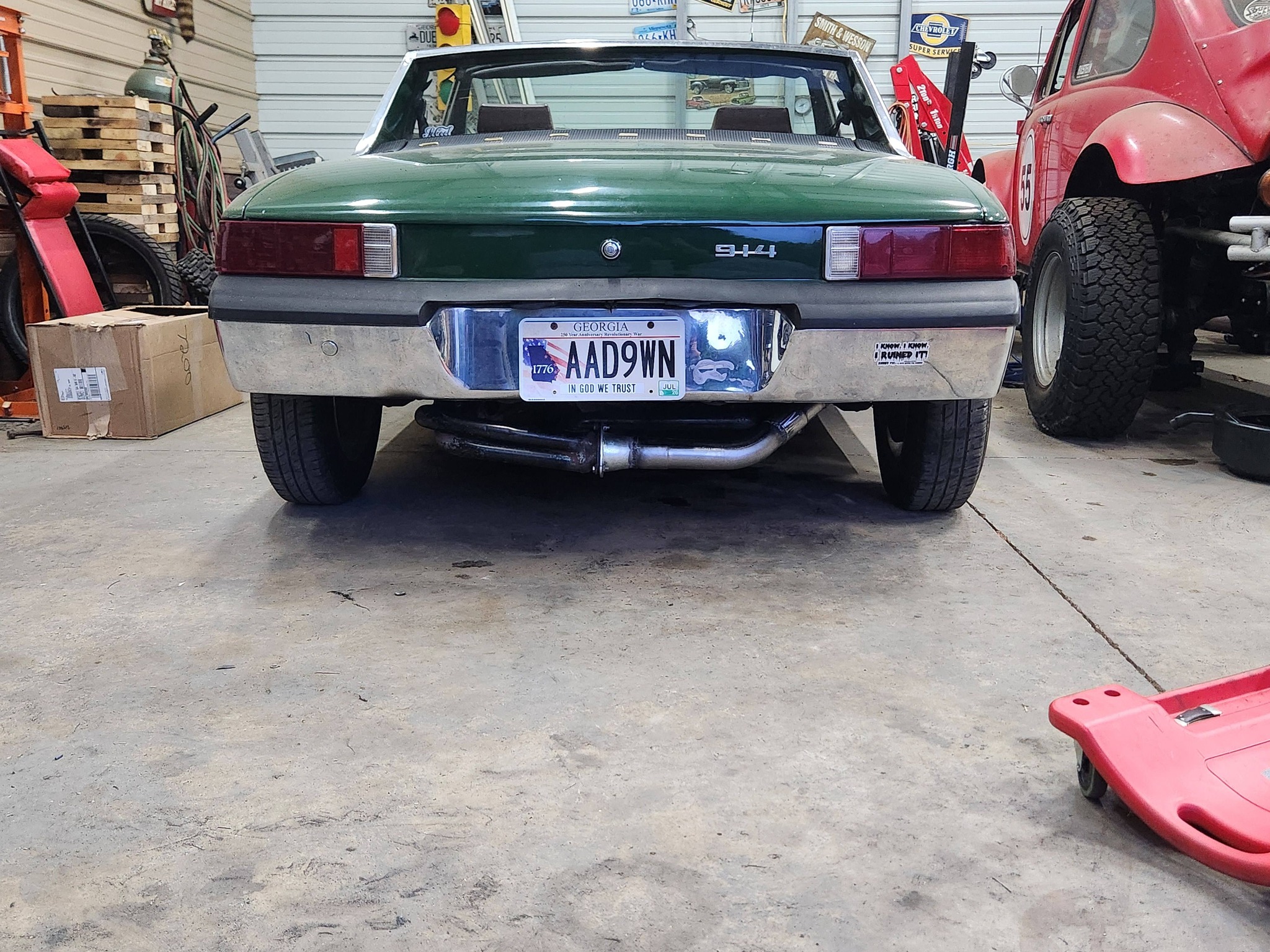 Started ruining my 914 today.