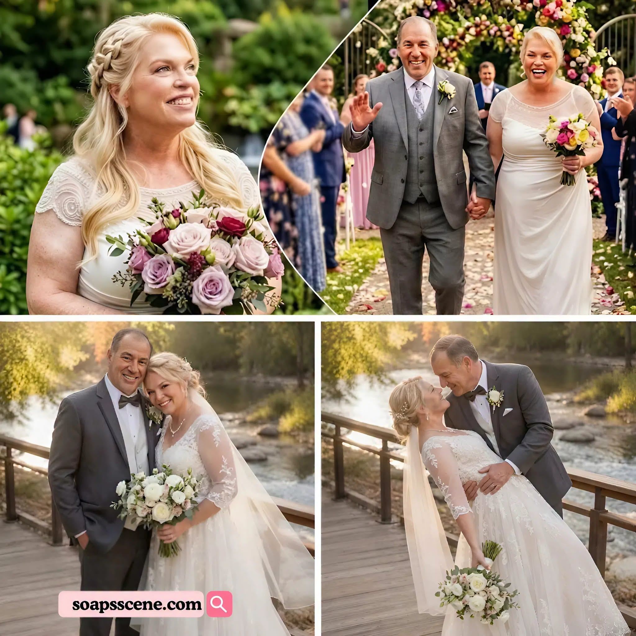 Janelle Brown and Pete's wedding photos revealed