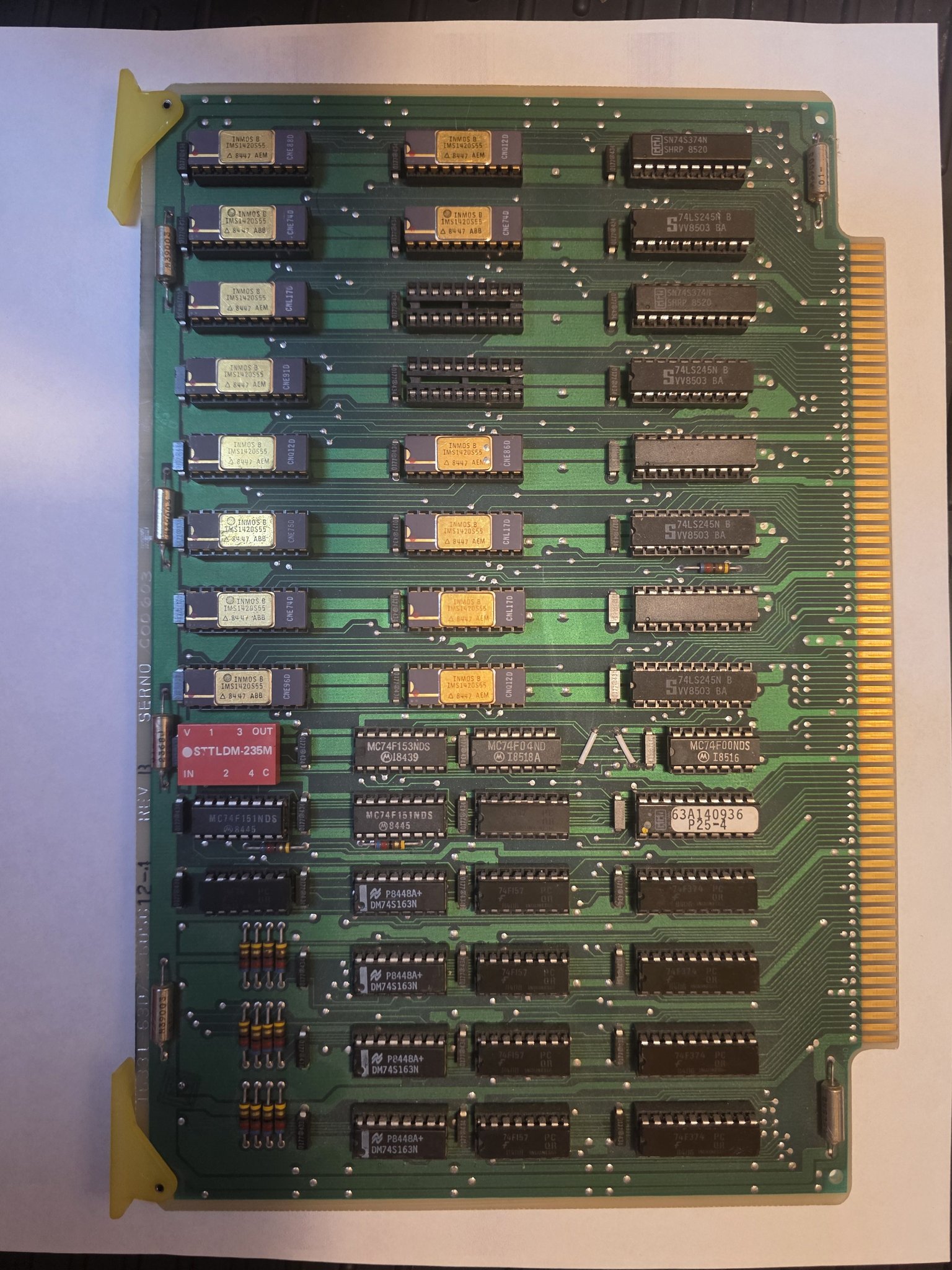 Early flight sim computer hardware description