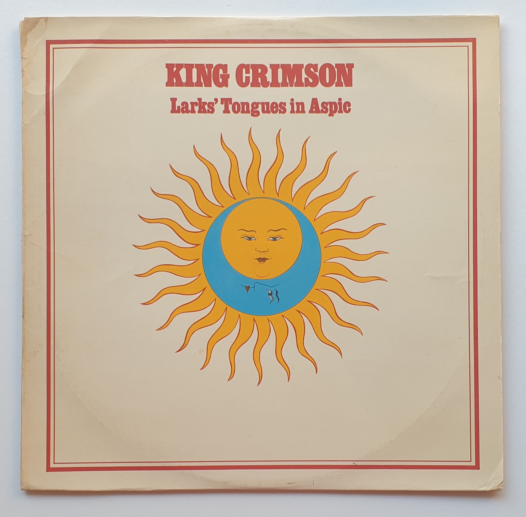 King Crimson 1973 Larks' Tongues in Aspic tour poster
