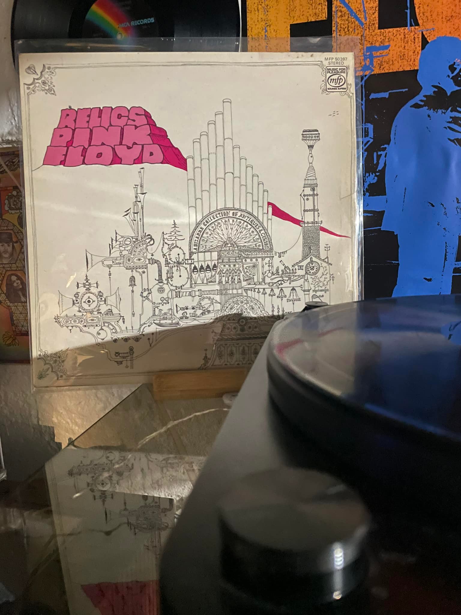 英LP Pink Floyd Relics 初期プレス Starlineラベル