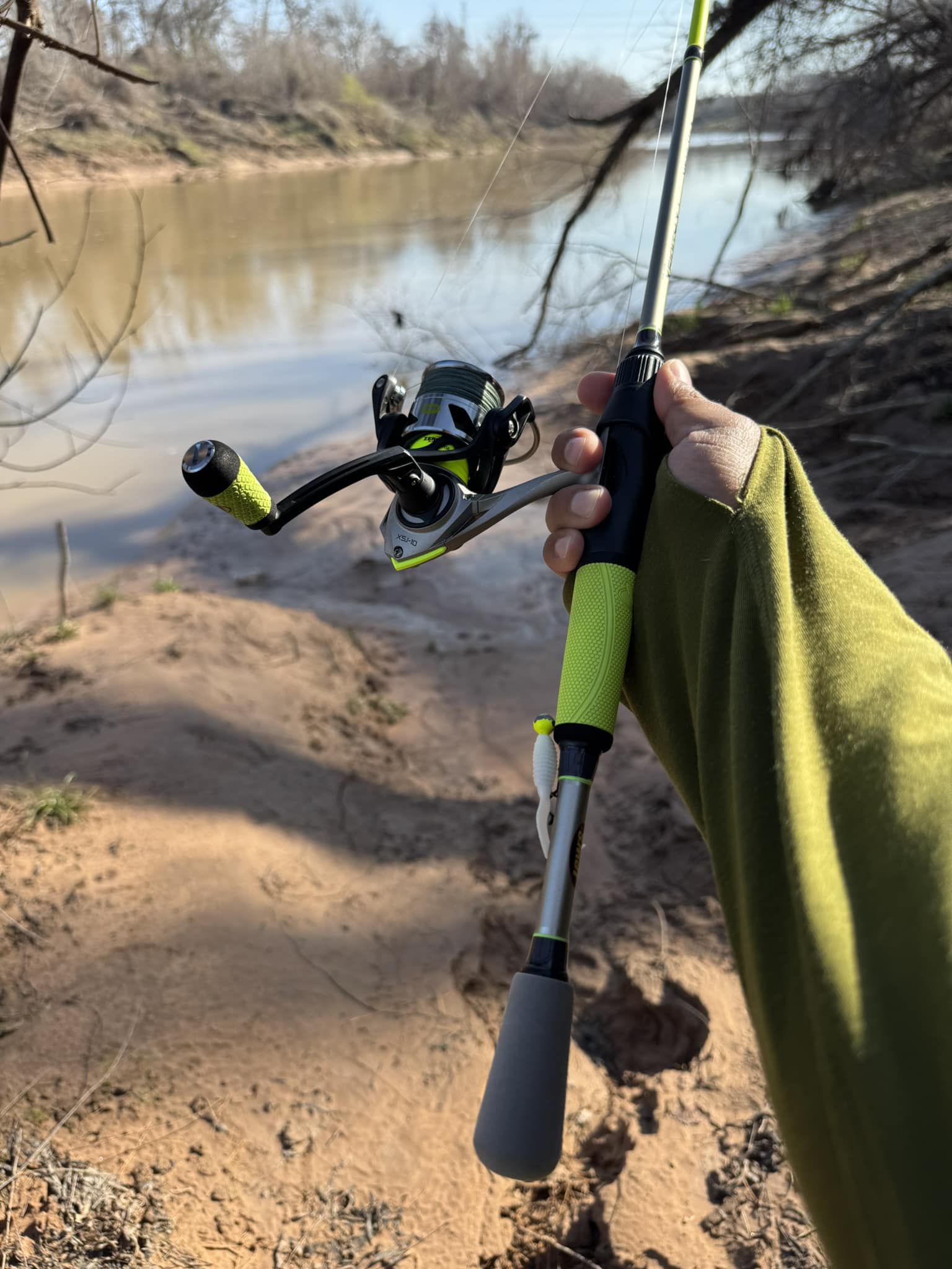 ebay shopping saltwater fishing pole Fiblink Trolling Rod - 1/2 Piece Offshore Rod Color:Silver/Black with Yellow Dots SHIMANO FISHING - AUSTRALIA duo