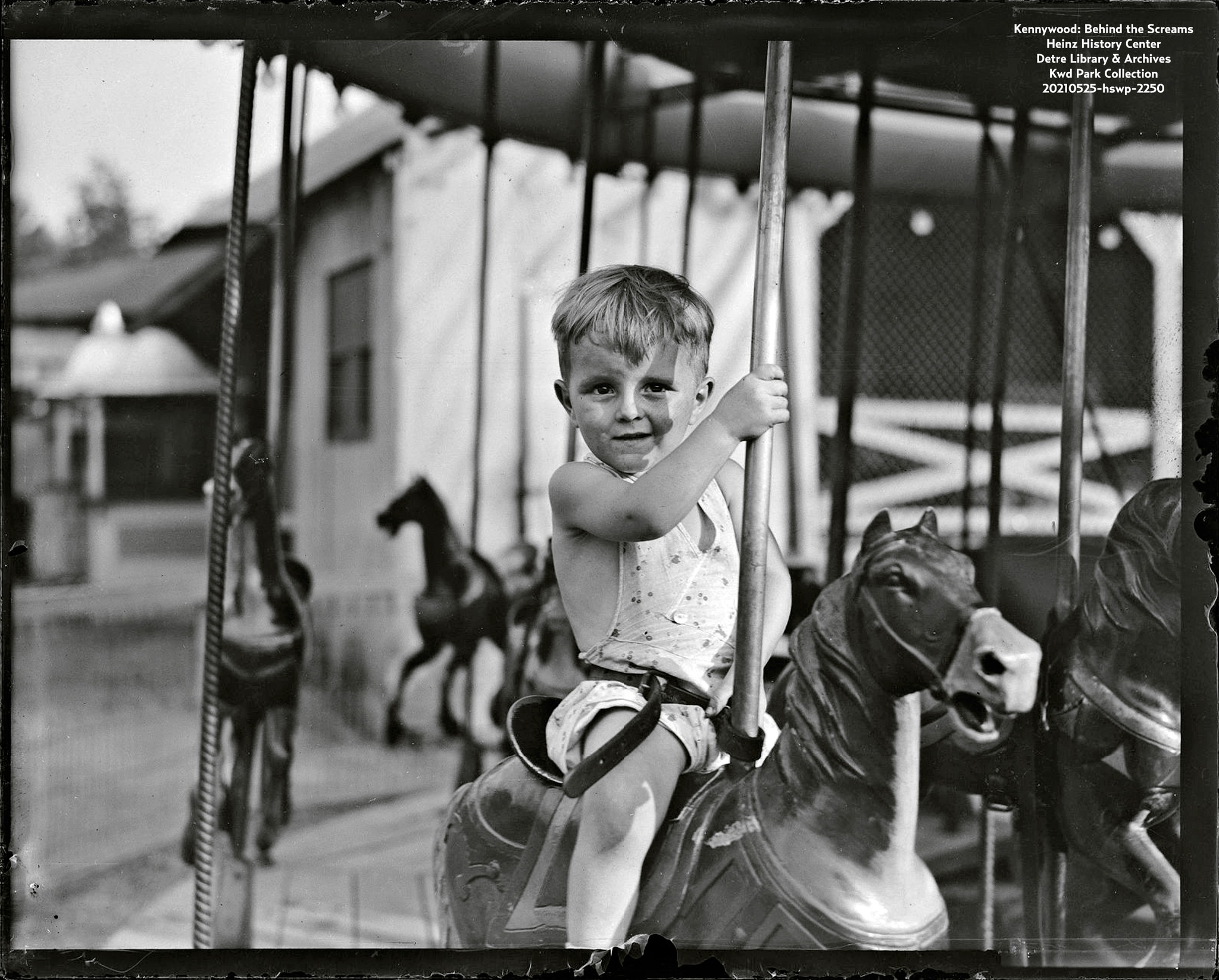 Kiddie Merry-Go-Round, labeled c 1927–1937.