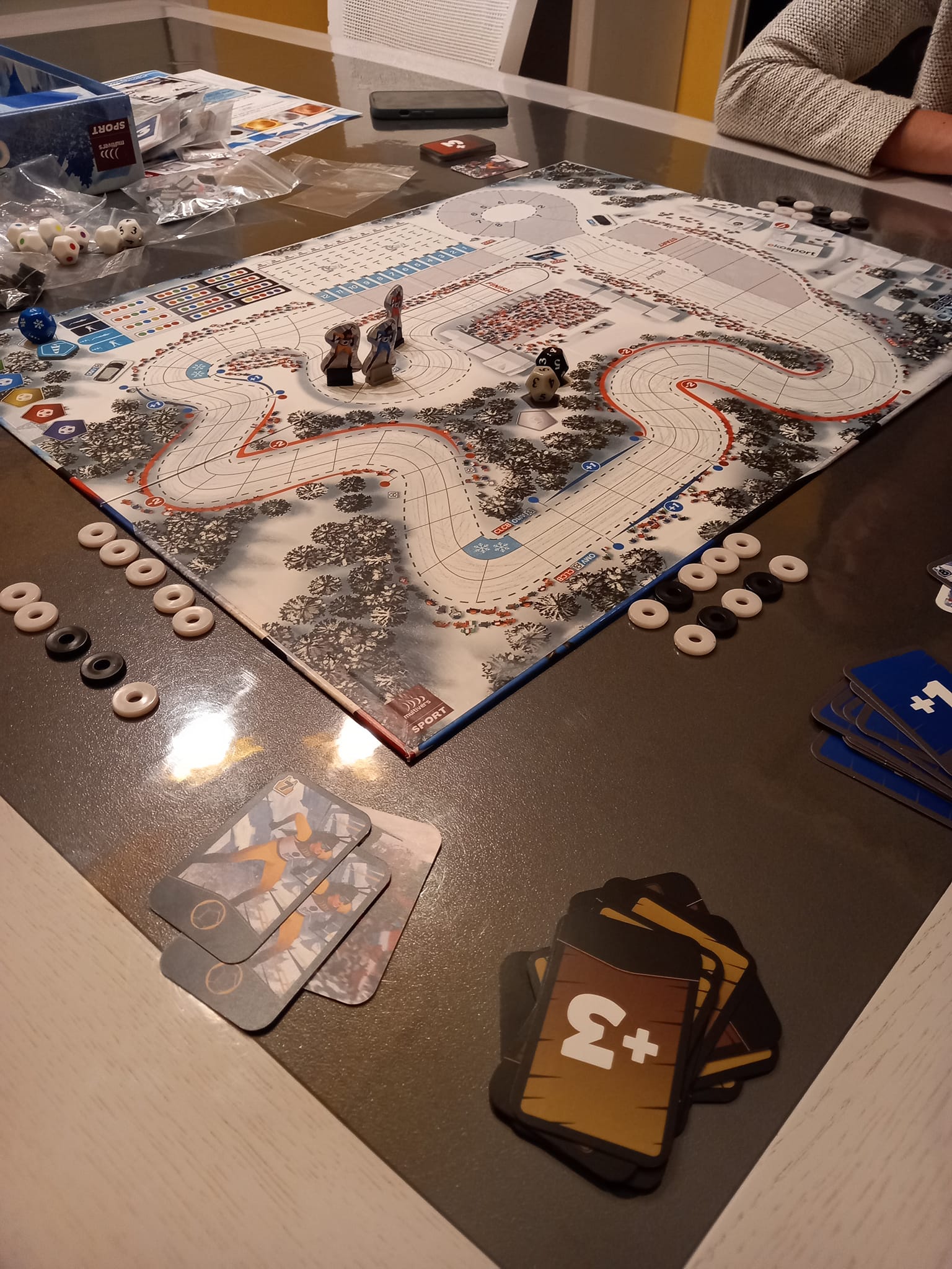 Multivers Biathlon Crystal Globe - Jeu De Stratégie Et D'Adresse Transparent/Neutre