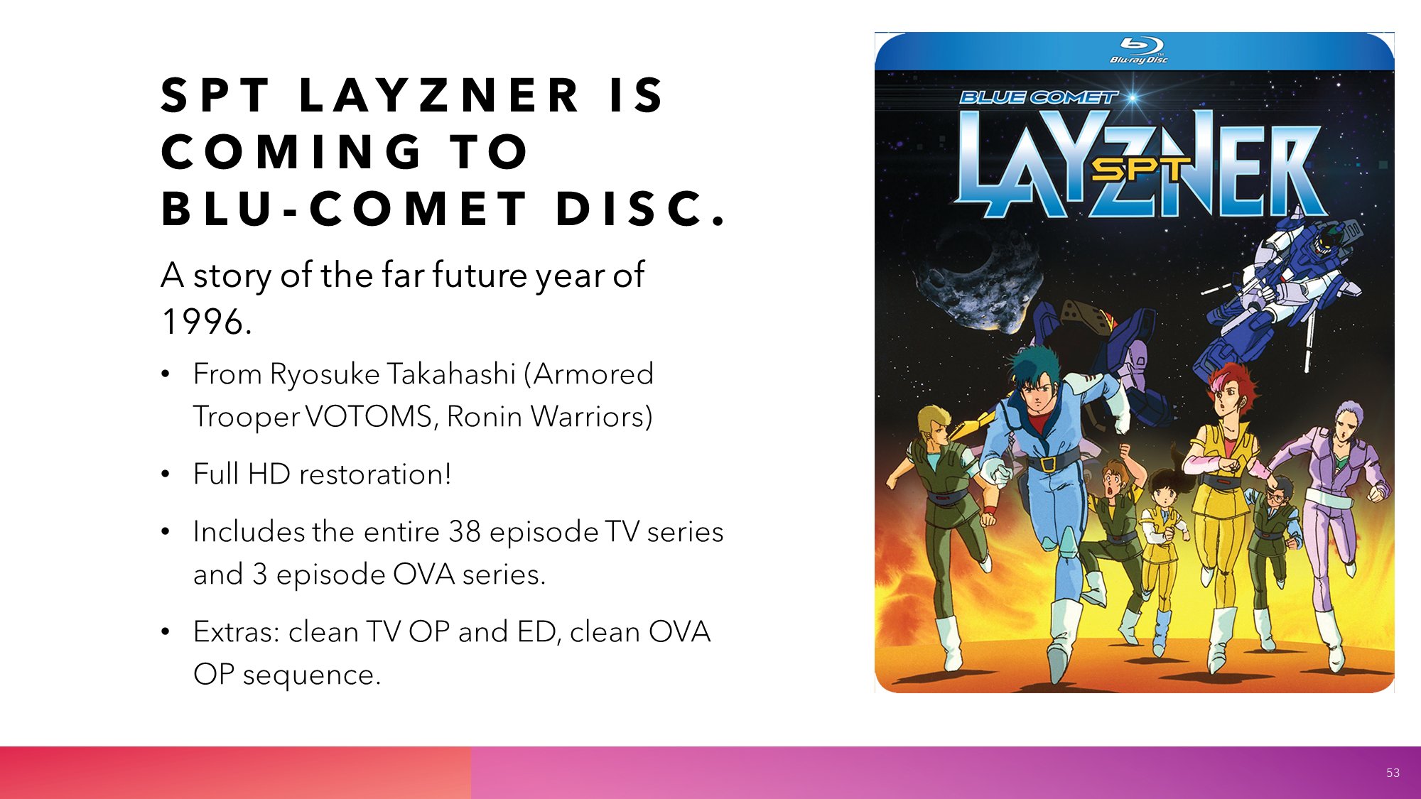 Discotek Anime Haul and Out of Print Announcements