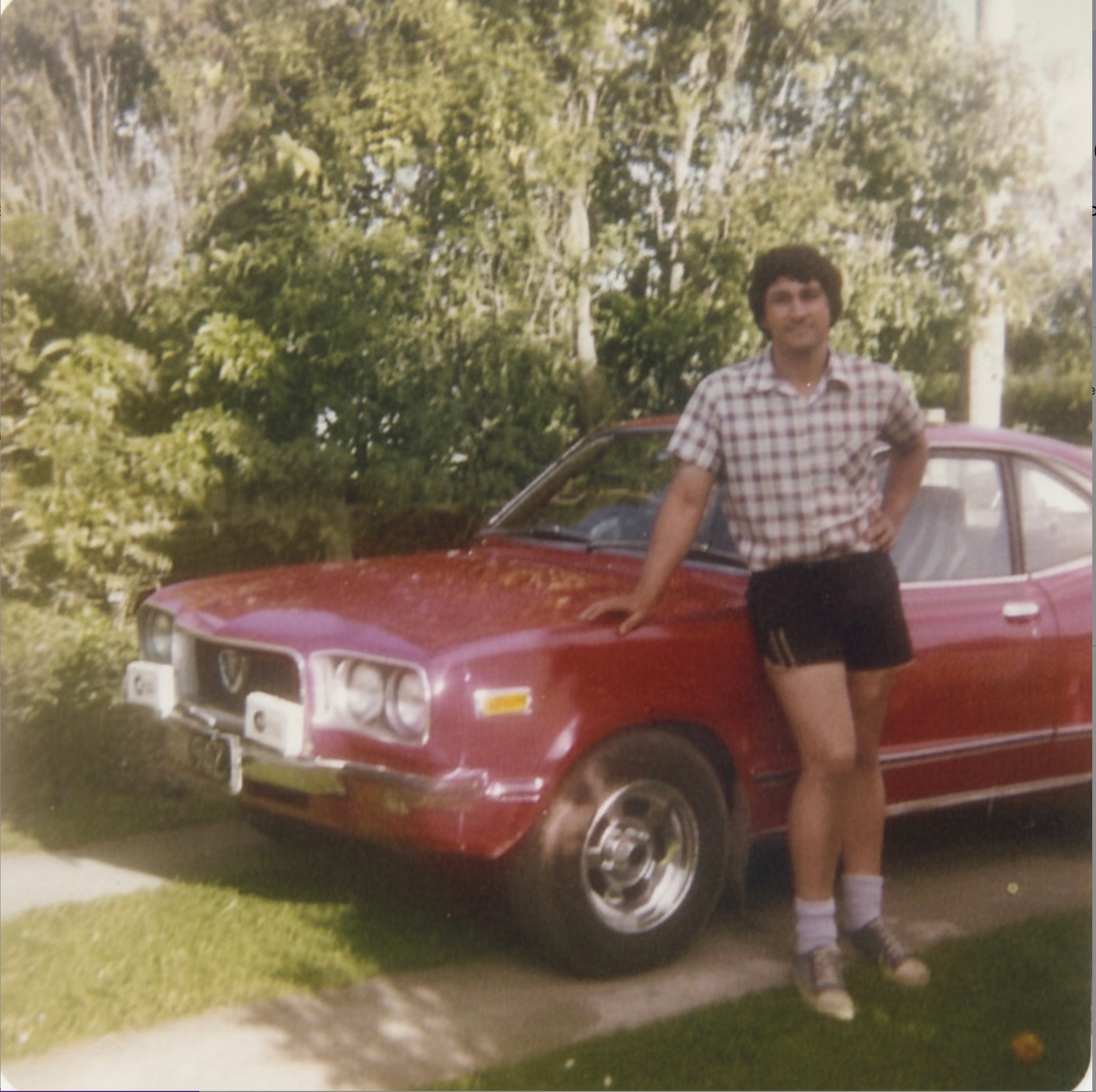 1979 Mazda 323 Estate (advert, New Zealand)