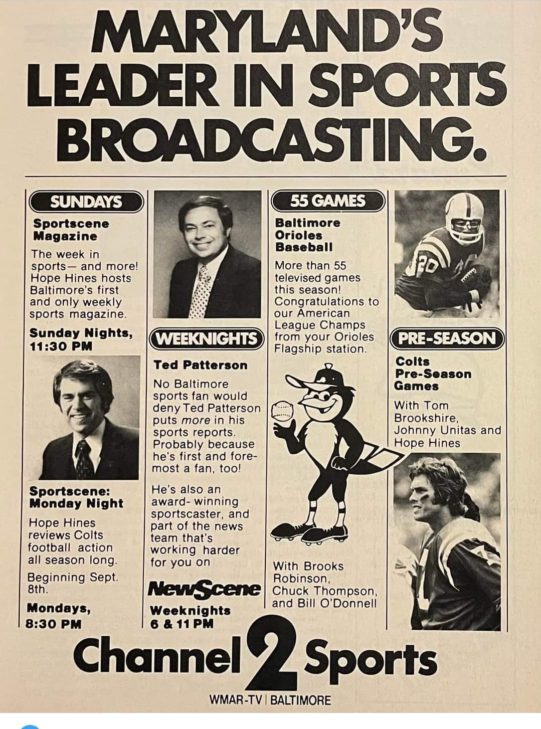 TV Guide ad from 1983. Baltimore-Washington edition.