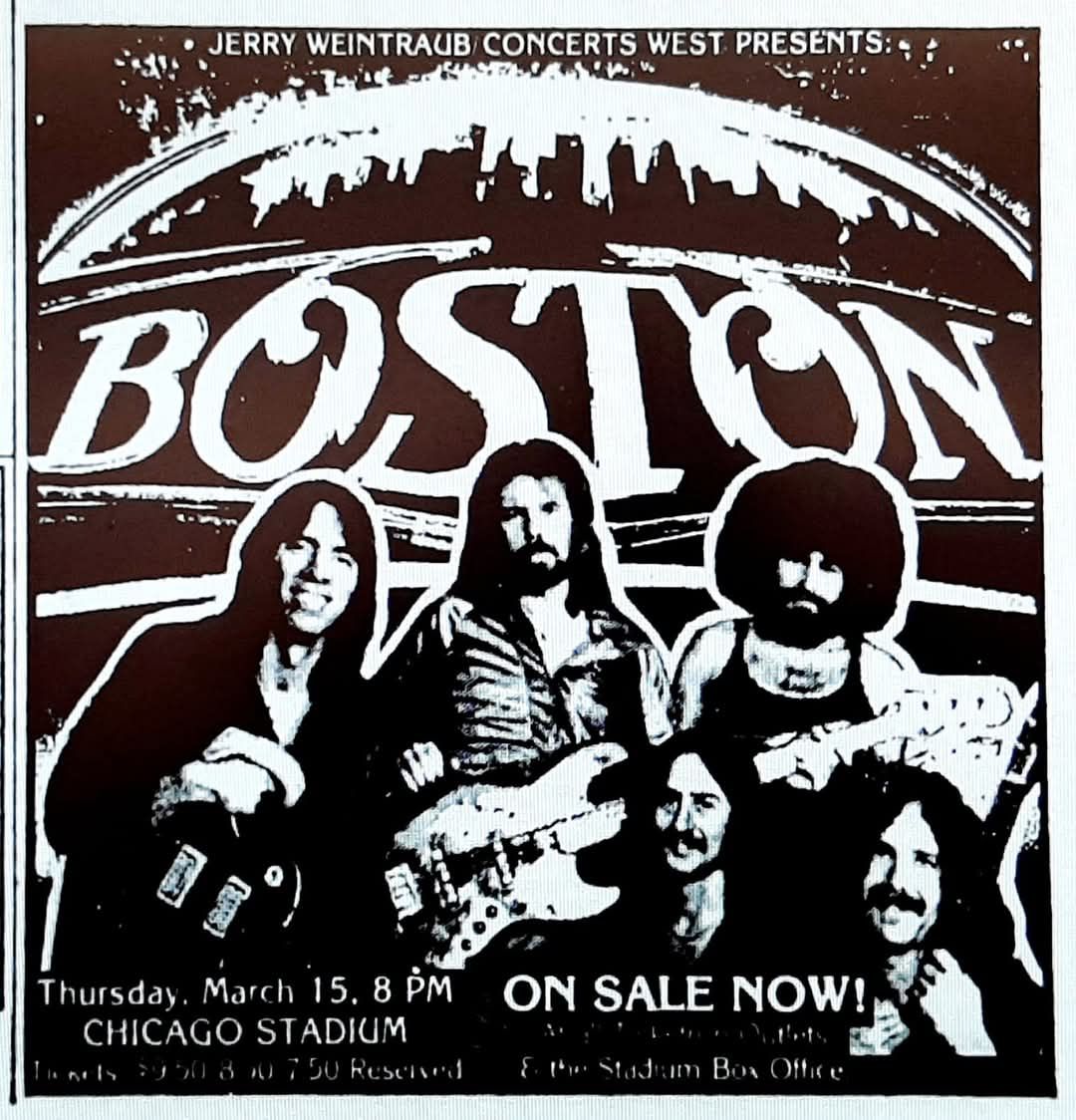 Boston Don't Look Back Tour 1978/79 tickets