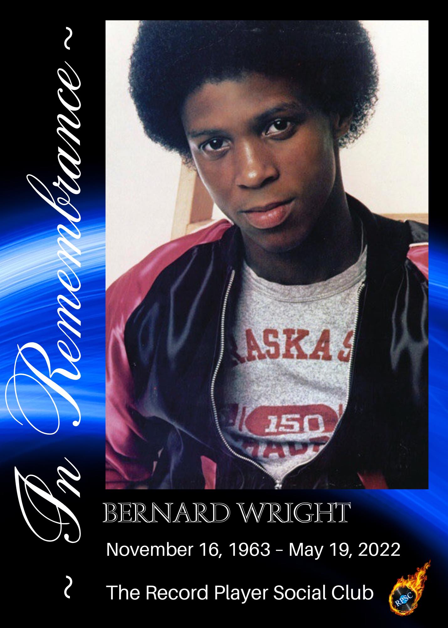 Today We Remember #BernardWright! On His Death. Bernard Wright
