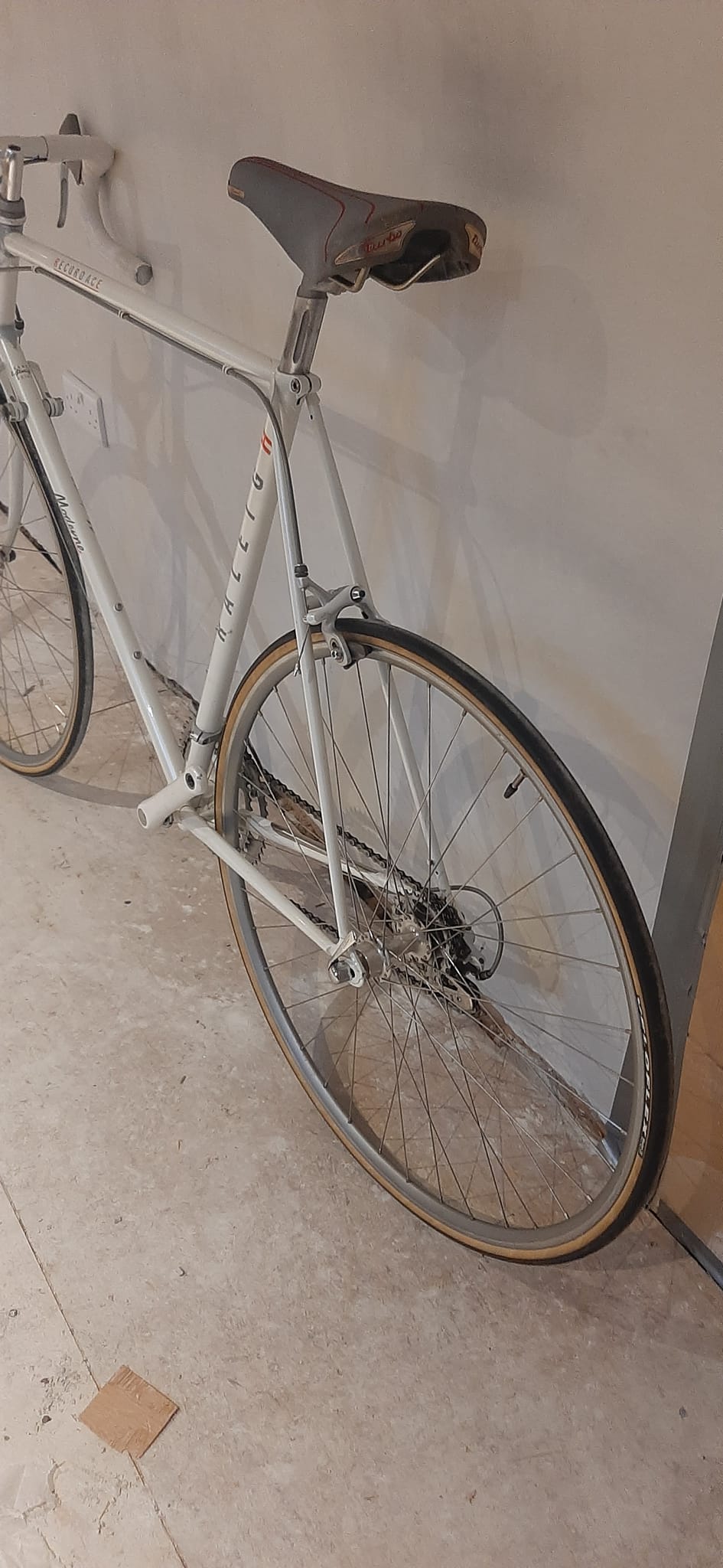 Cadre Vélo De Route Raleigh Record Ace - Taille 59,5 Cm (c-t), Reynolds 653, Occasion