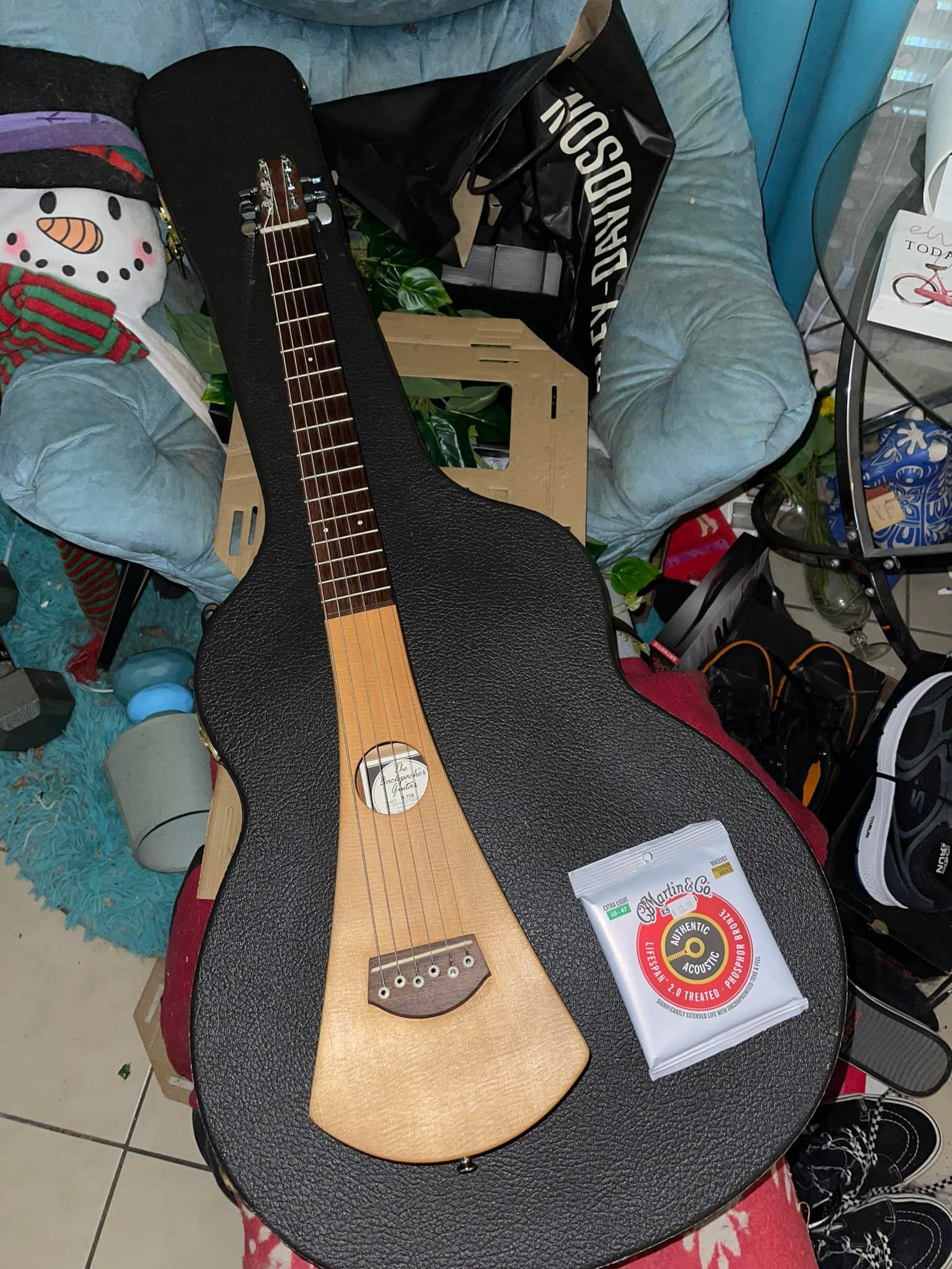 Mint condition 1990s Martin Backpacker guitar arrived