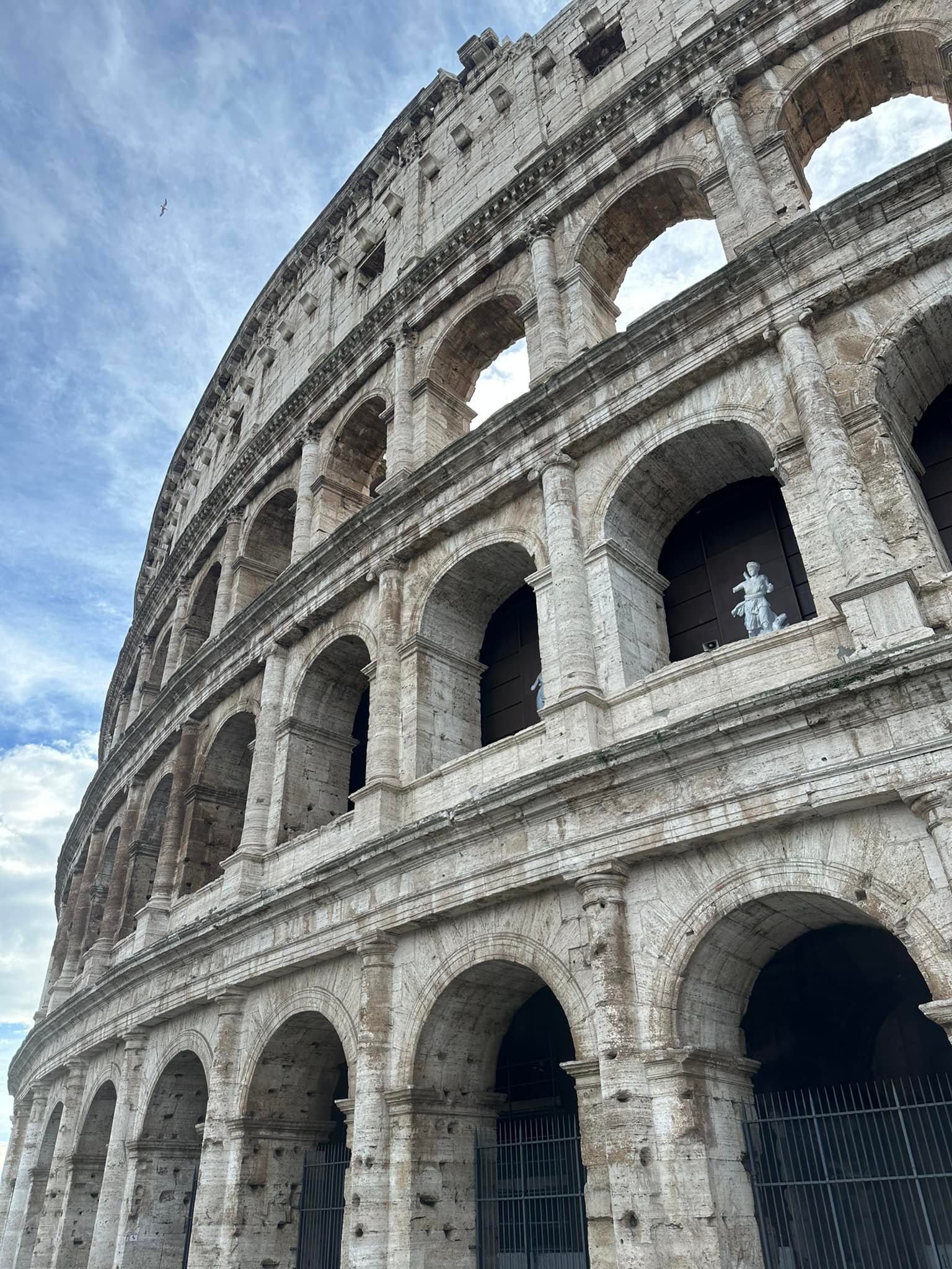Finding Roman numerals at the Colosseum relatable