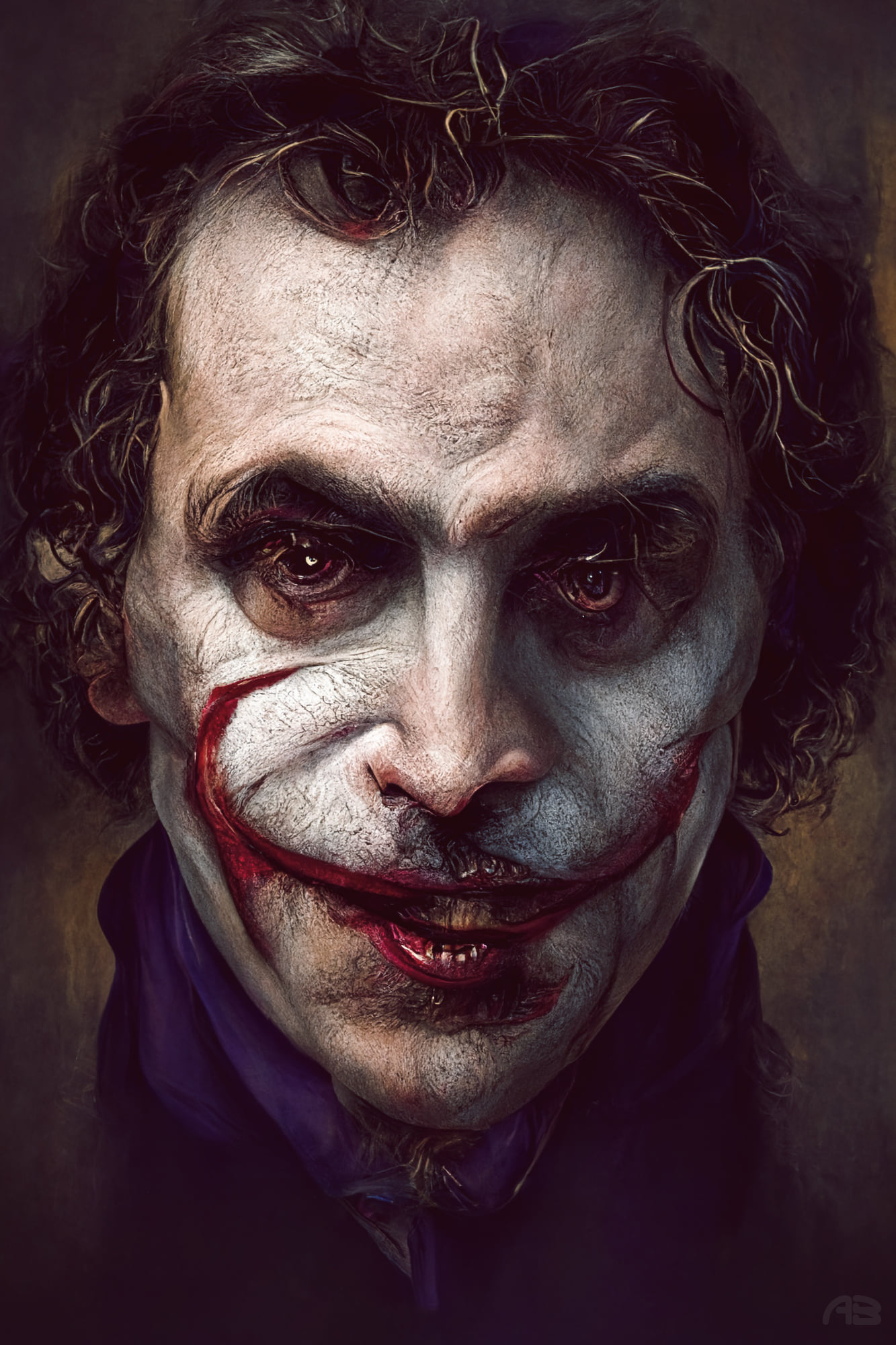 Creating a Joker Image using AI with High-Quality Prompts
