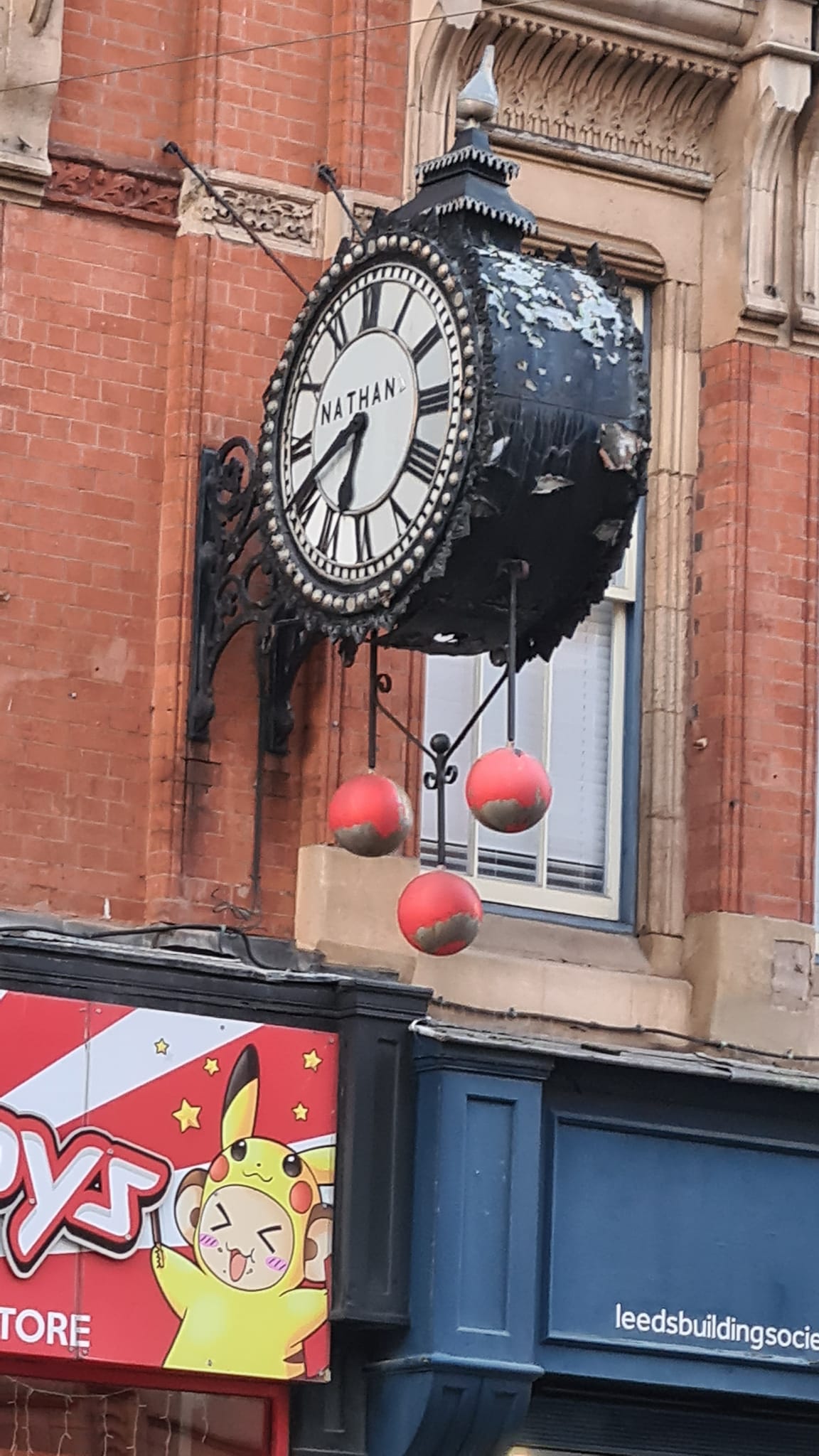 What is a W.F. Evan's Birmingham clock?