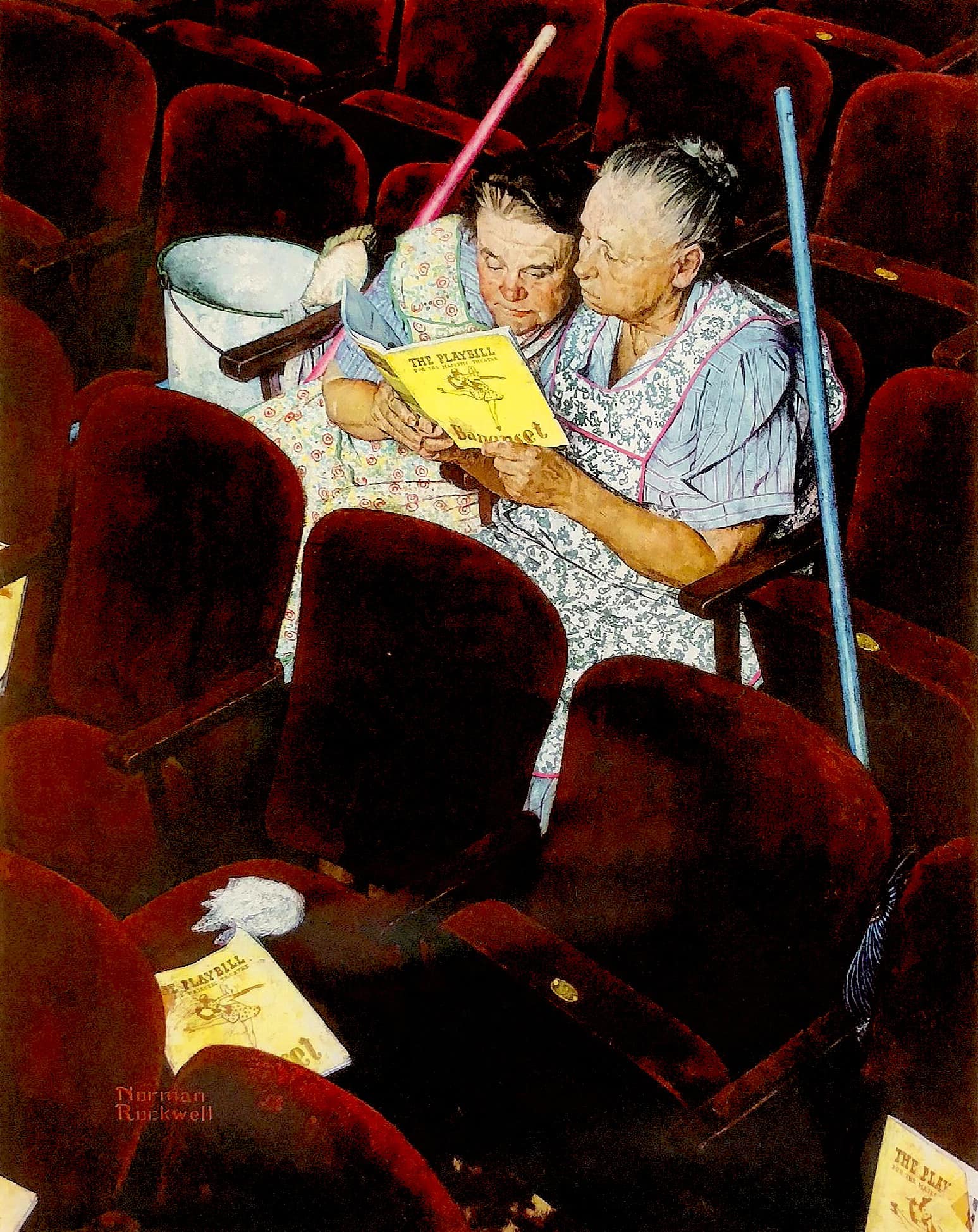 Norman Rockwell - Beguiling Buttercup. 1949