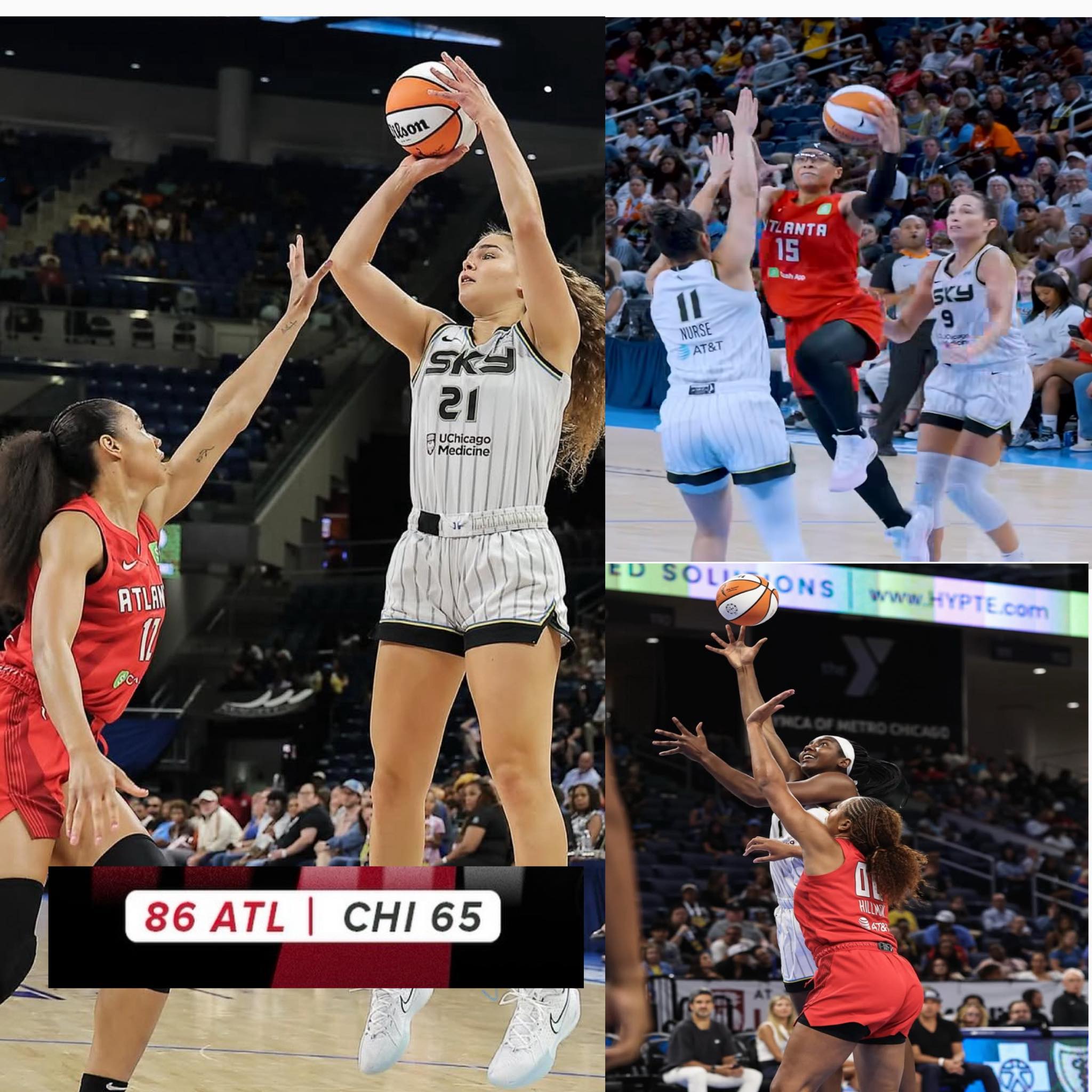 Chauntel - Atlanta Dream claims an 86-65 triumph over the Chicago Sky ...
