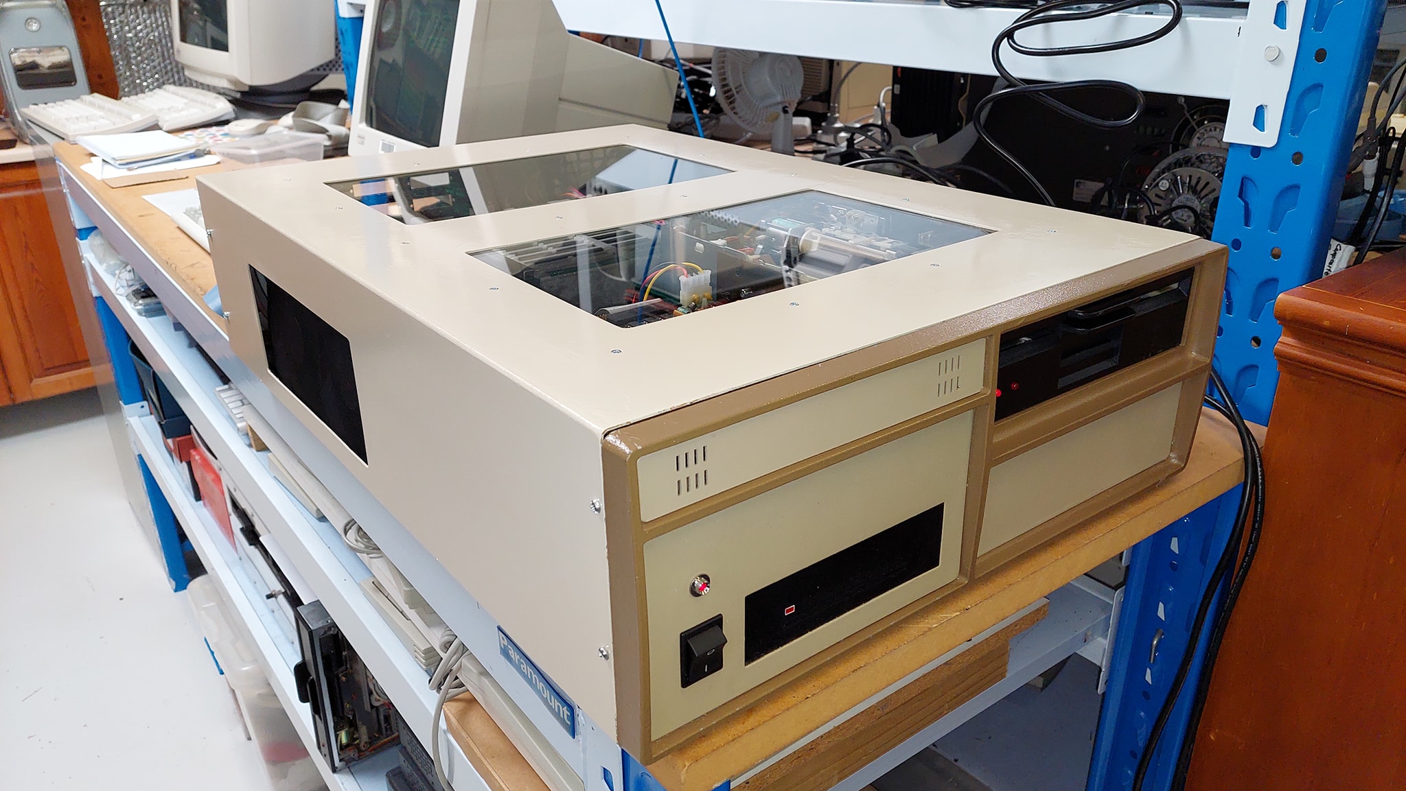 10 processor STD bus TurboDOS 1.4 system with Z80 slaves