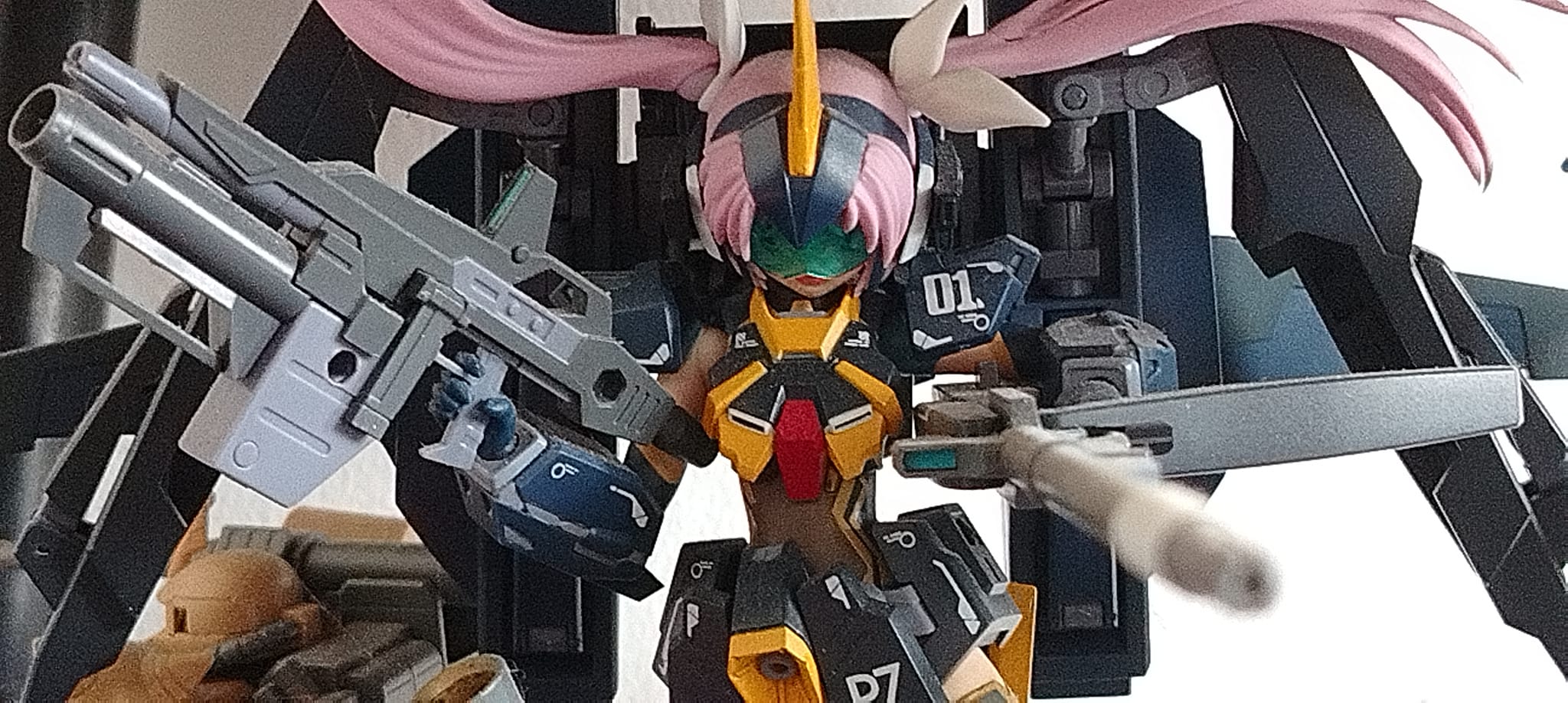 Rare Armored Girls Project Gundam MK-II Titans Ver. figure review