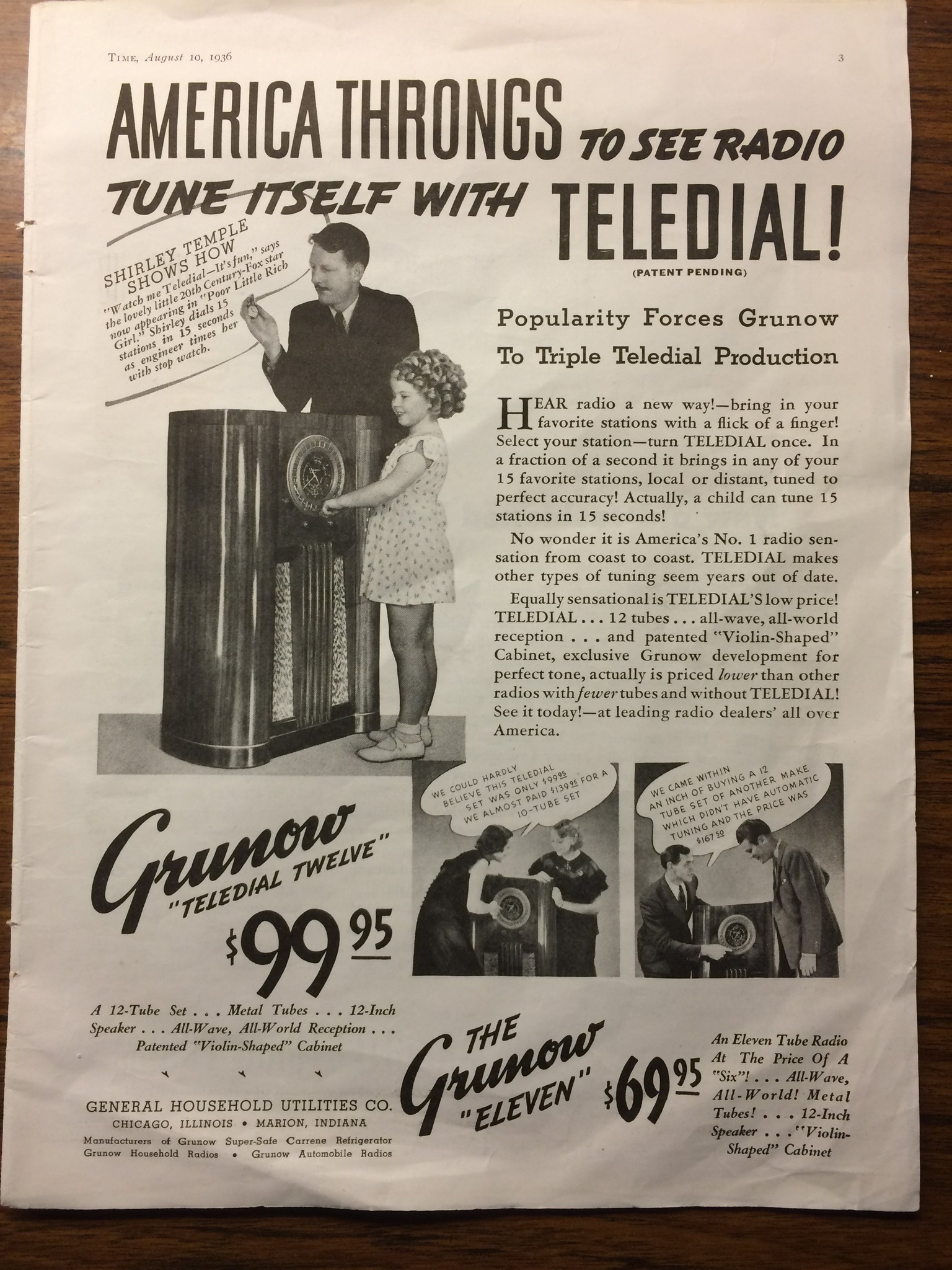 Poster Vintage Publicitaire Radio Telefunken - Impression 50x70 Cm - Neuf - Fabriqué En Italie