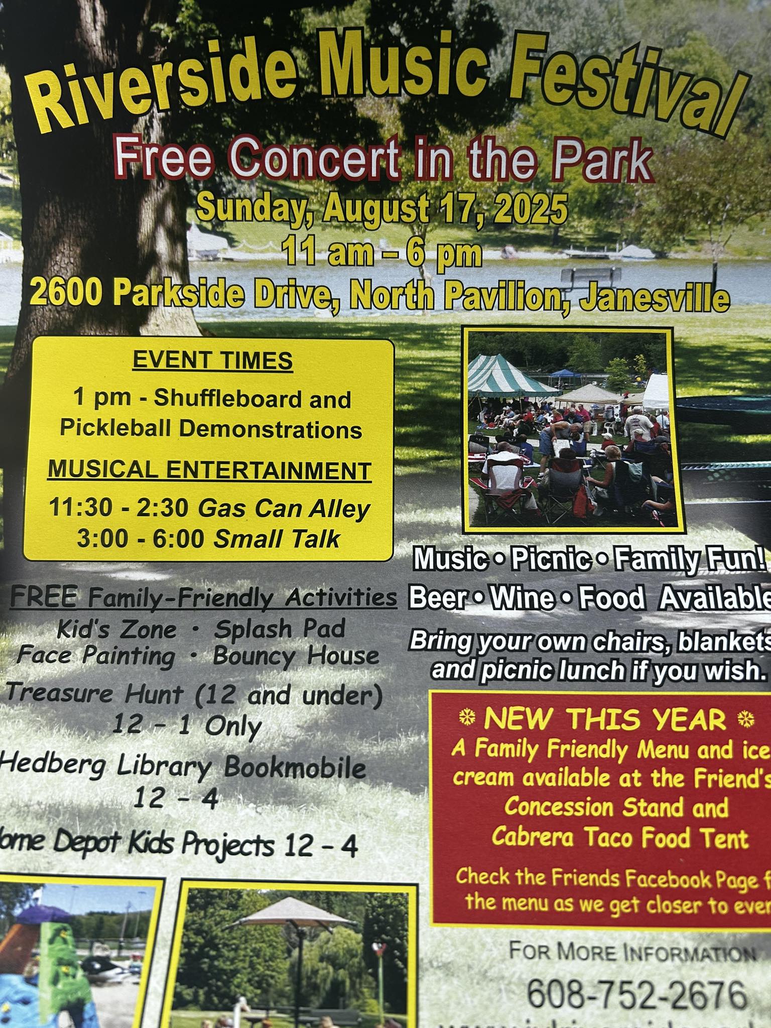 Friends of Riverside Park | Save the date Sunday August 17th is coming ...