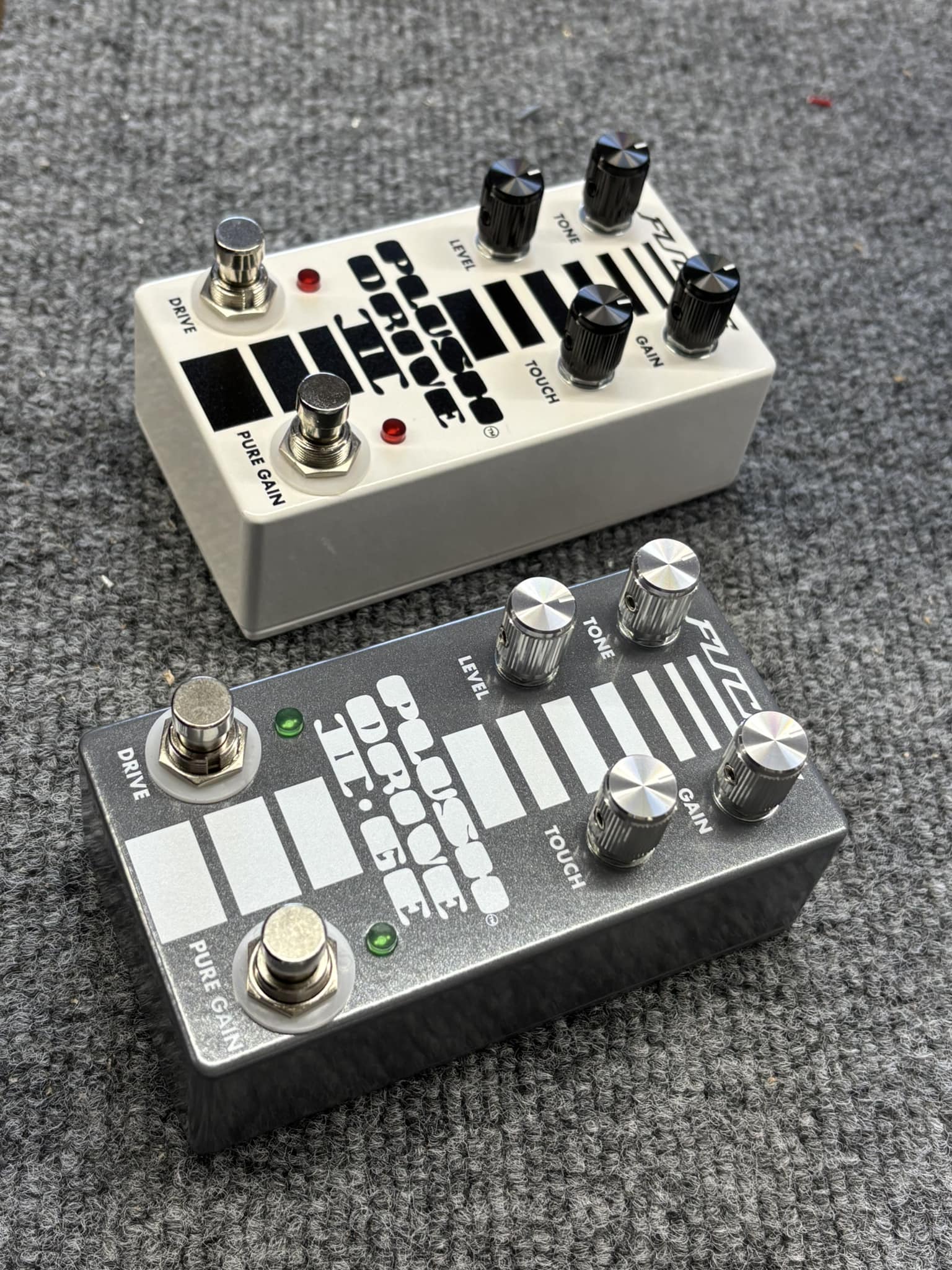 Fuchs plush drive and gonkulator clone pedals