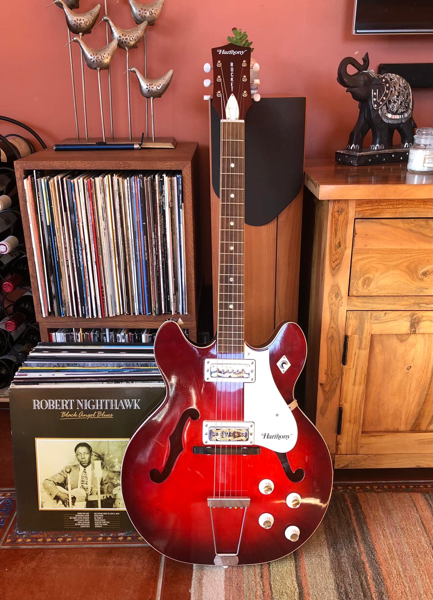 Just got this really clean 1966 Harmony H54 Rocket in a classic