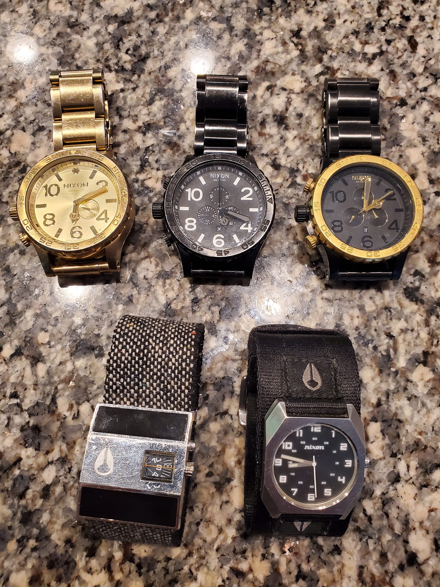 Made in USA Mens Nike watch vintage piece needs a battery great 