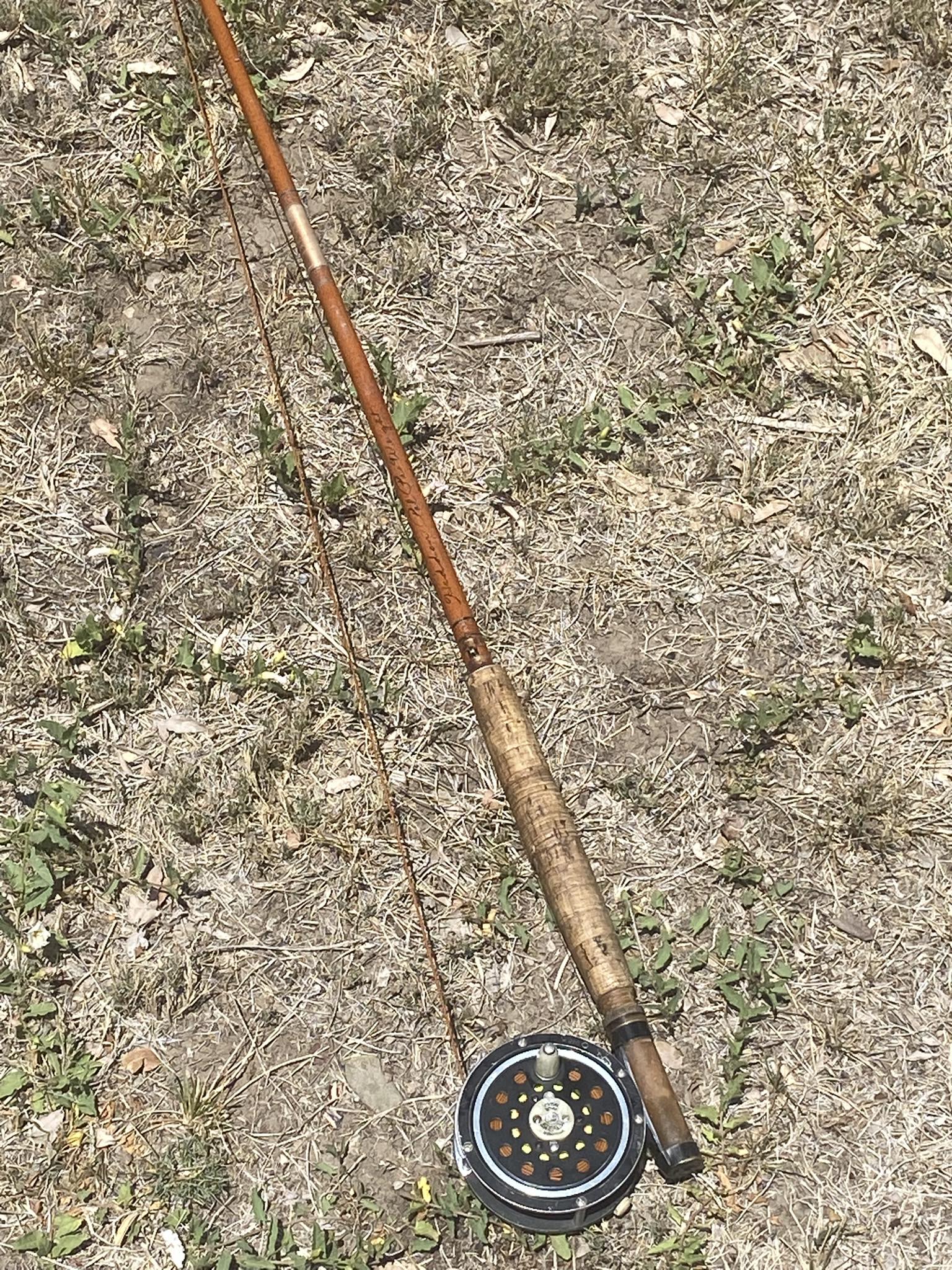 Heddon Pal Pro fiberglass fly rod