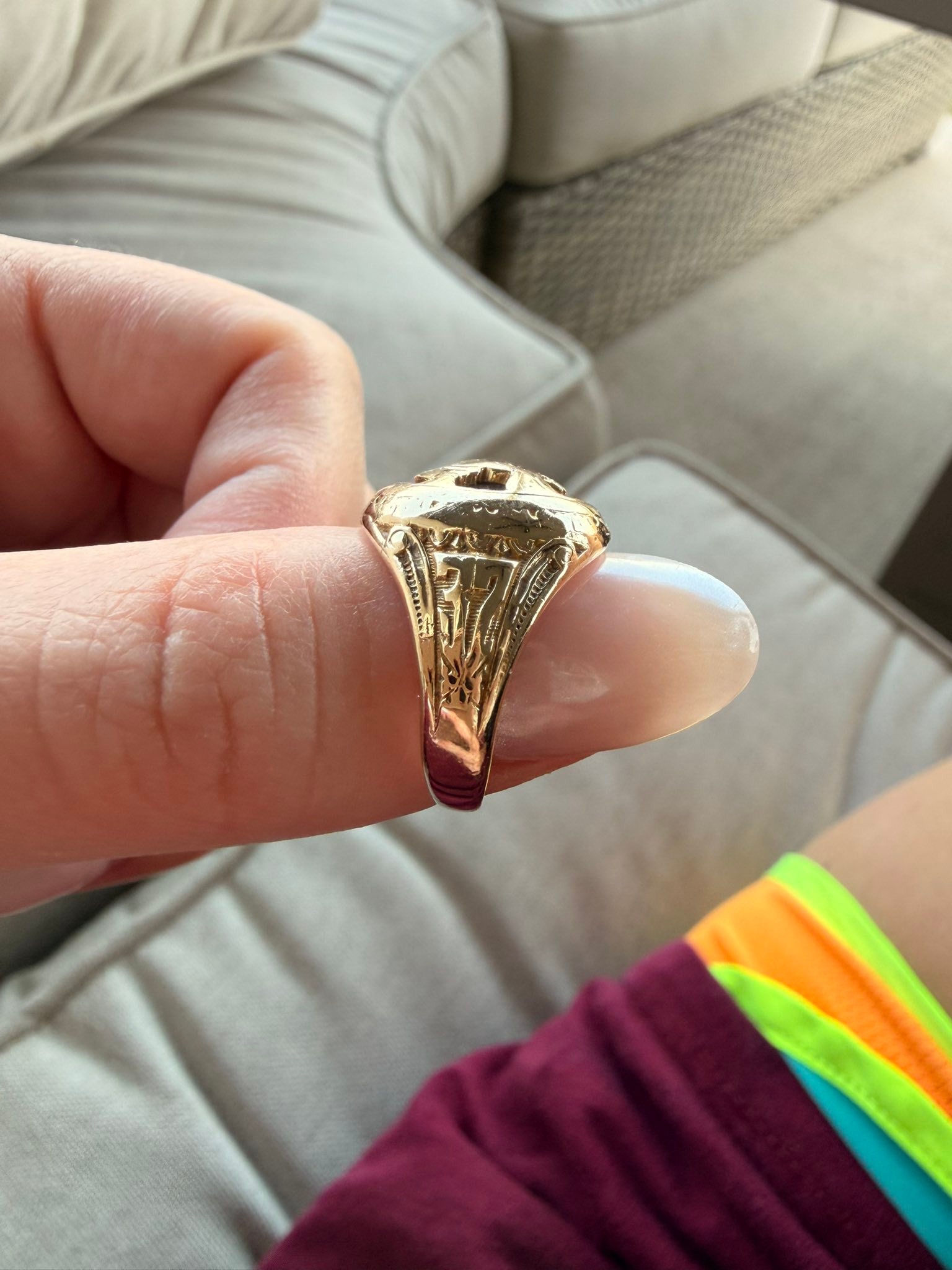 10k 1937年 スクールリングSchool ring