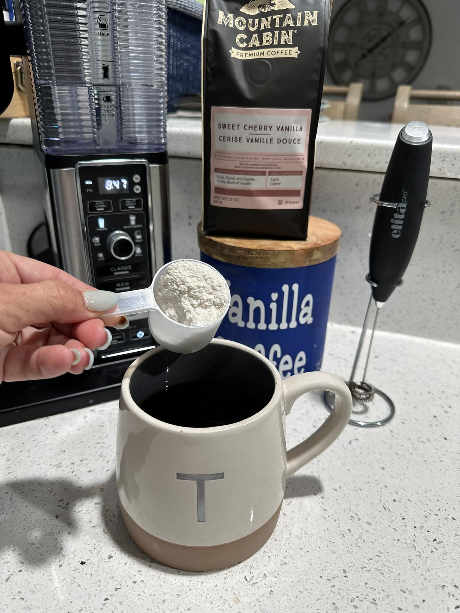 Aldi's Barrissimo vanilla coffee drink review