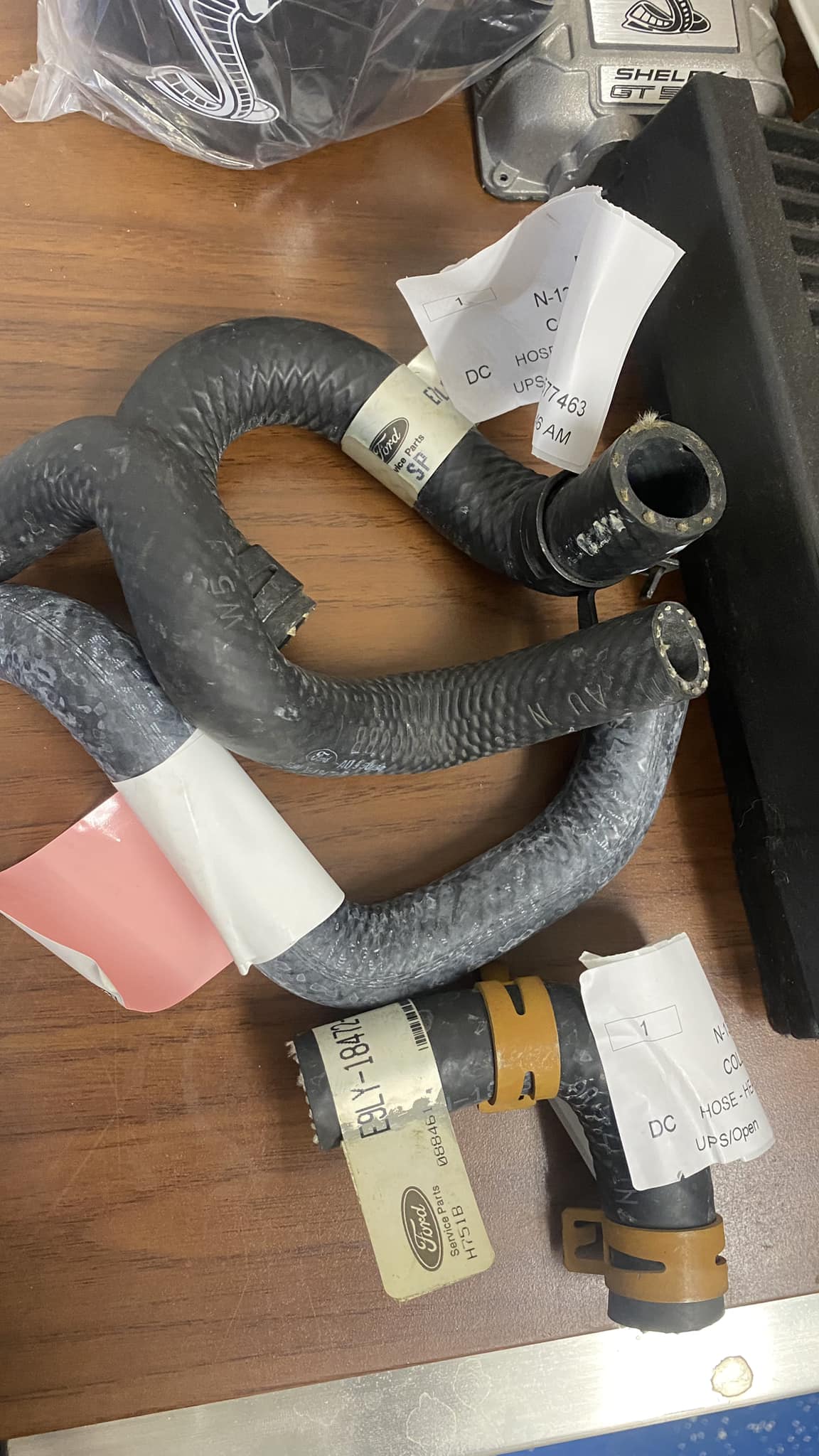 Where to find discontinued Ford radiator hoses 22796 and 22797