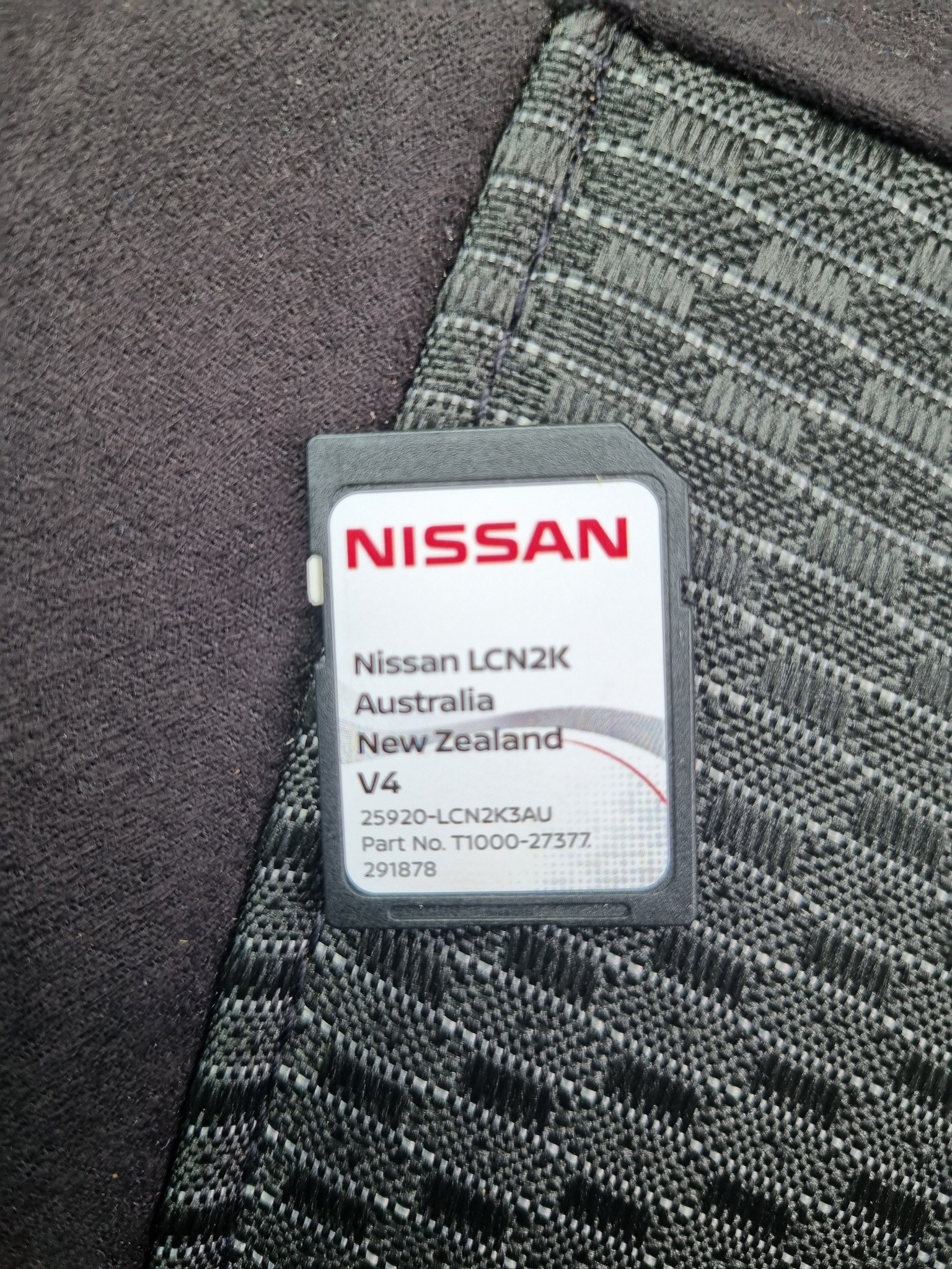 Updating 2017 Nissan Nav maps options?