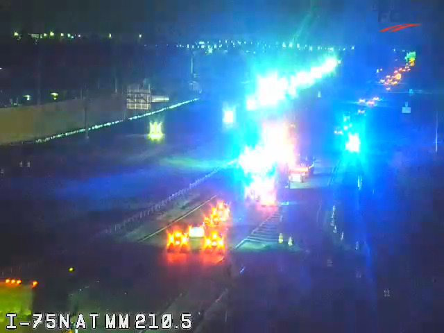 I-75 North crash at Fruitville Rd in Sarasota County
