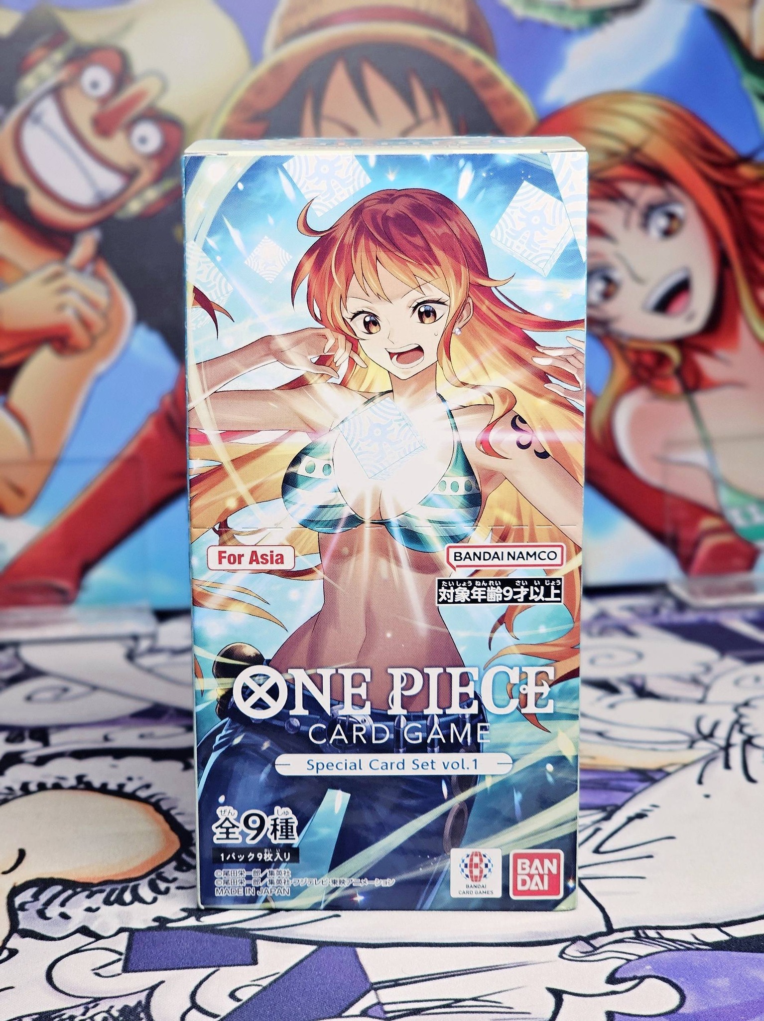 For Asia) One Piece Special Card set Vol. 1 Each pack contains all 