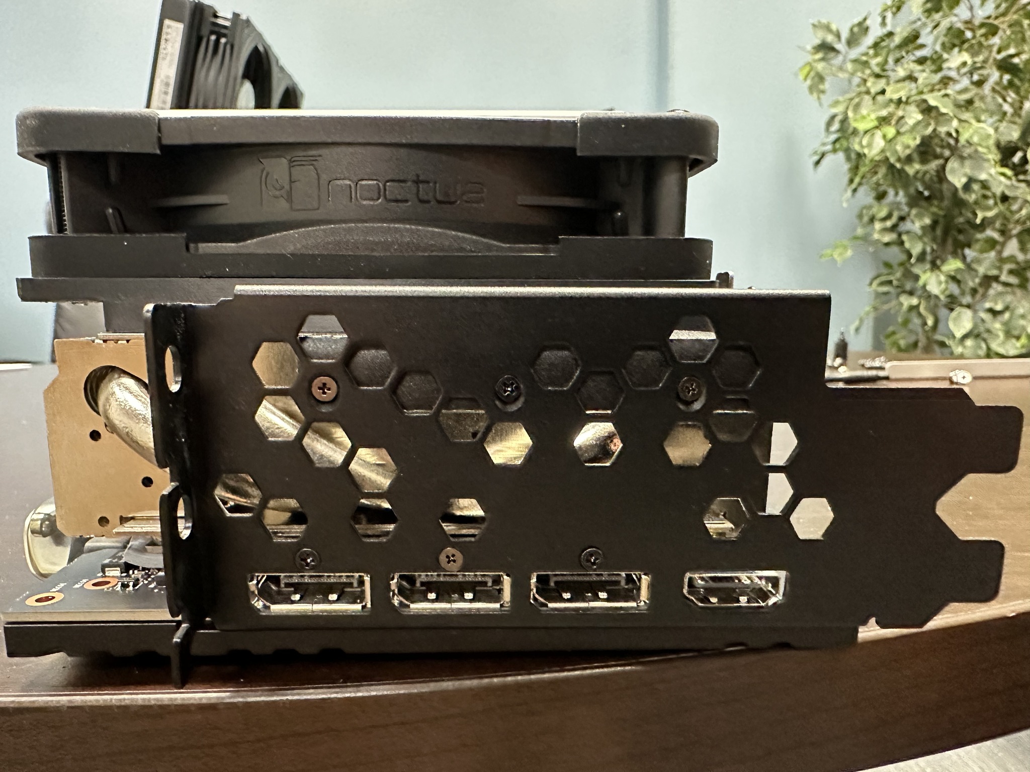 Modding 3080ti with 4090 rog cooler improves temperatures