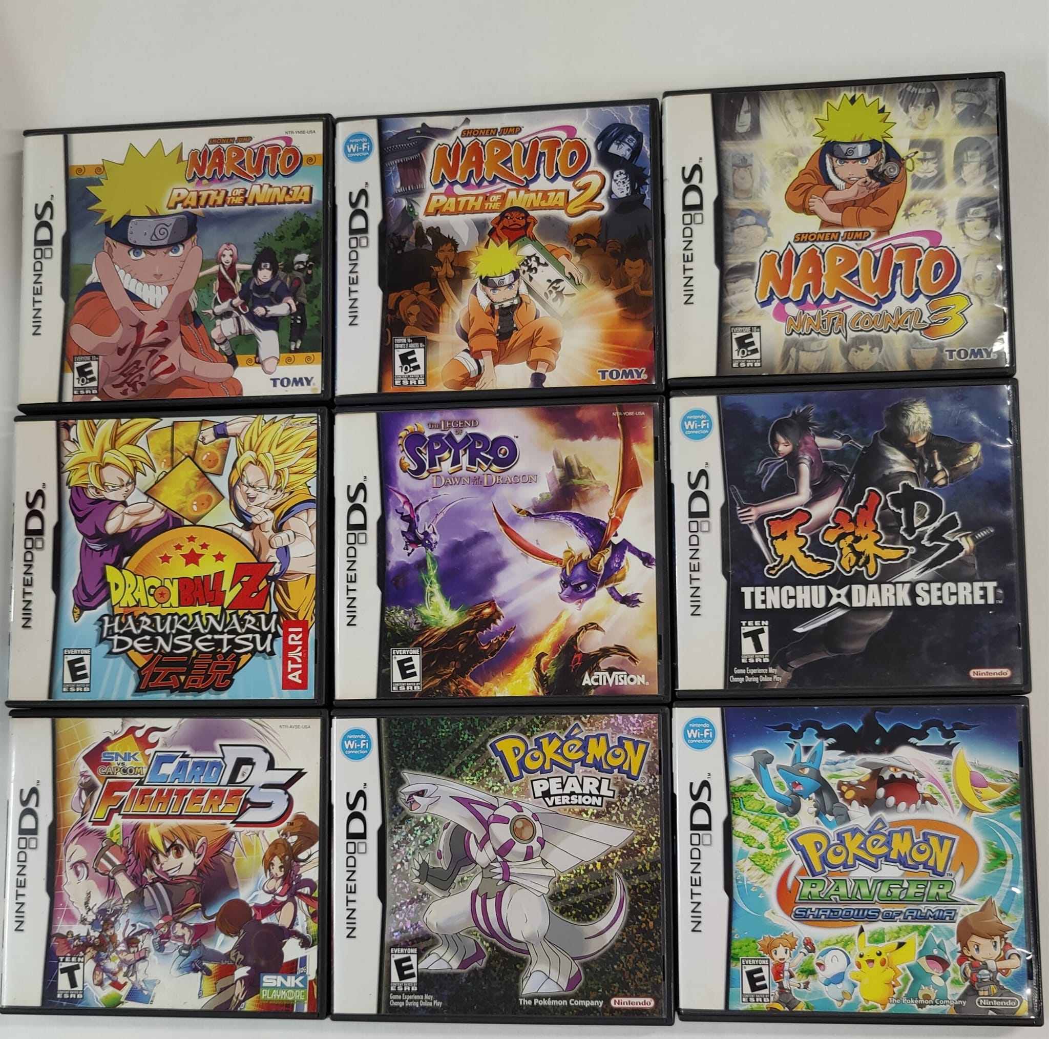 Many new Nintendo DS and 3DS games available now