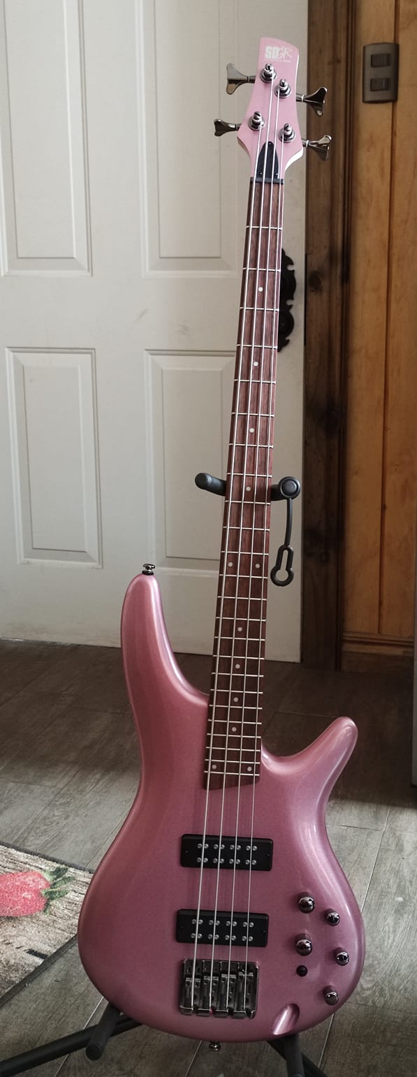ibanez ベースピンク Ibanez S561 PMM Pink Gold Metallic Matte